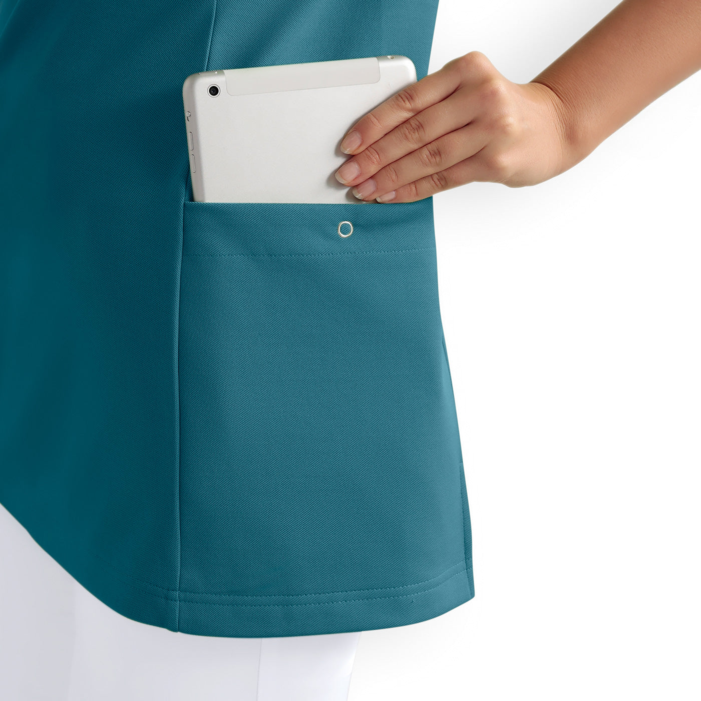 Detailaufnahme von COMFYFLEX Schlupfkasack Seitentasche