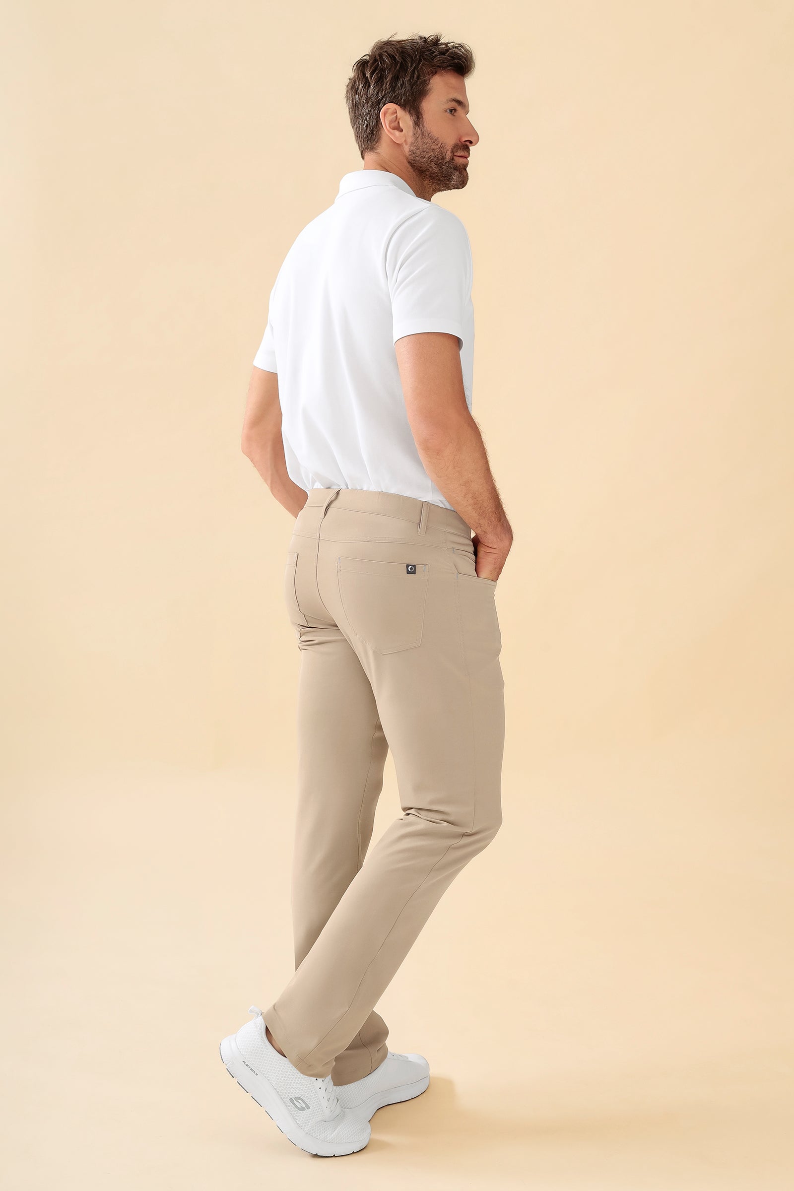 KAERE Hose Herren - 5-Pocket sand