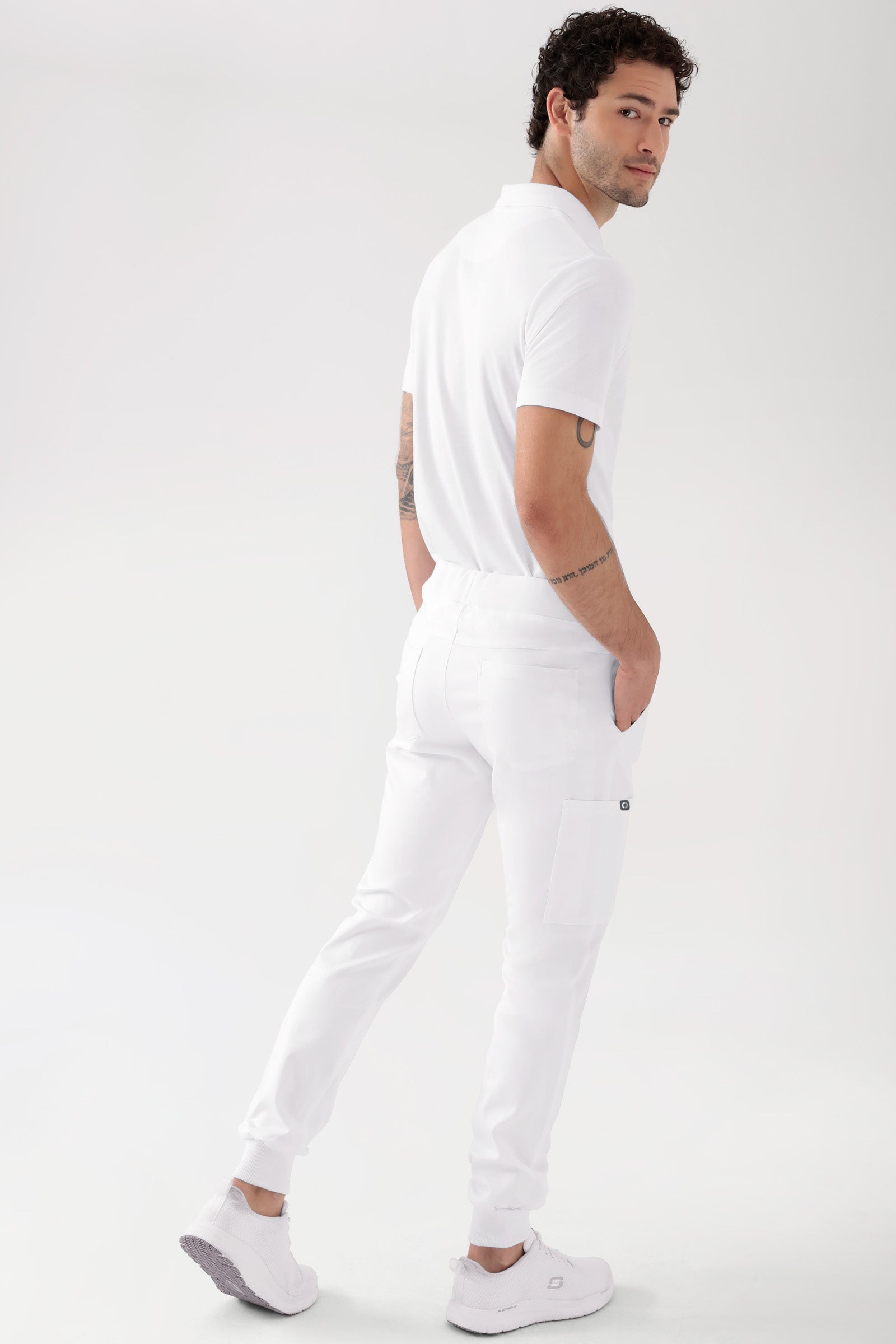 COMFY FLEX Hose Herren - Jogpants weiß
