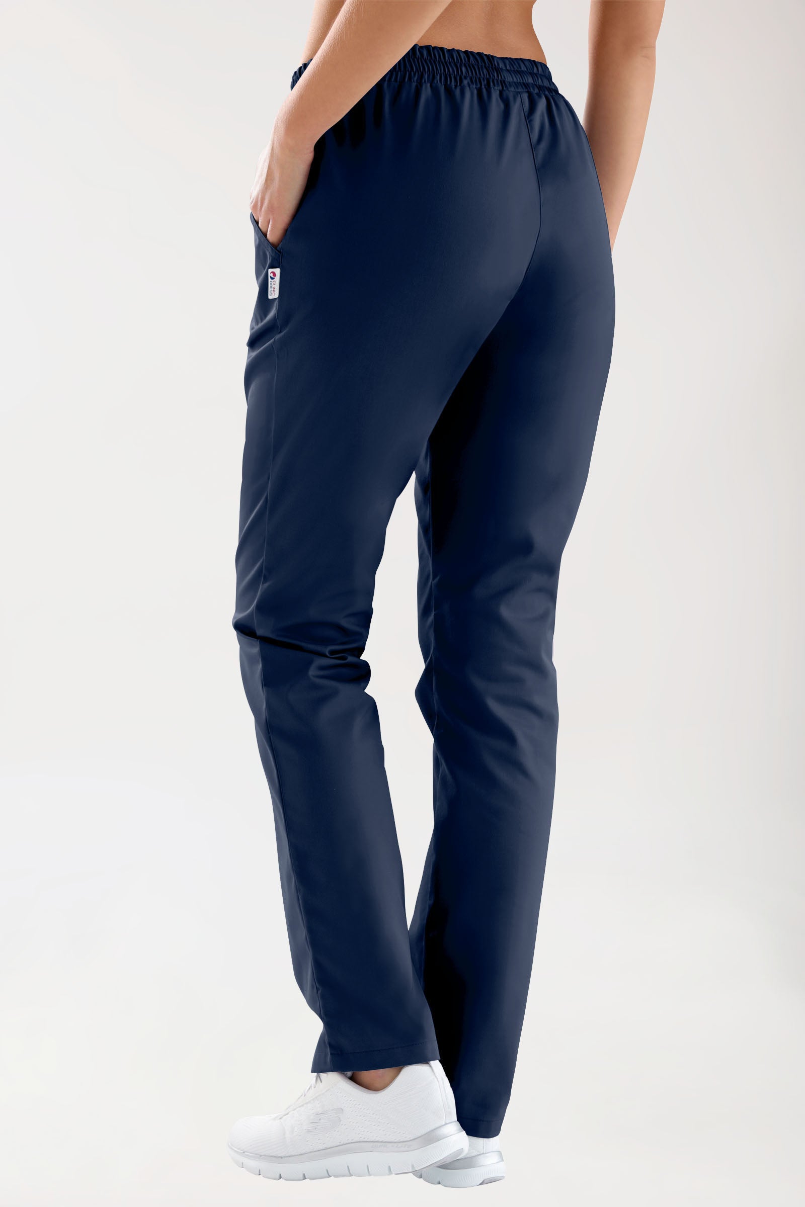CORE Hose Damen - leicht vertiefter Bund navy
