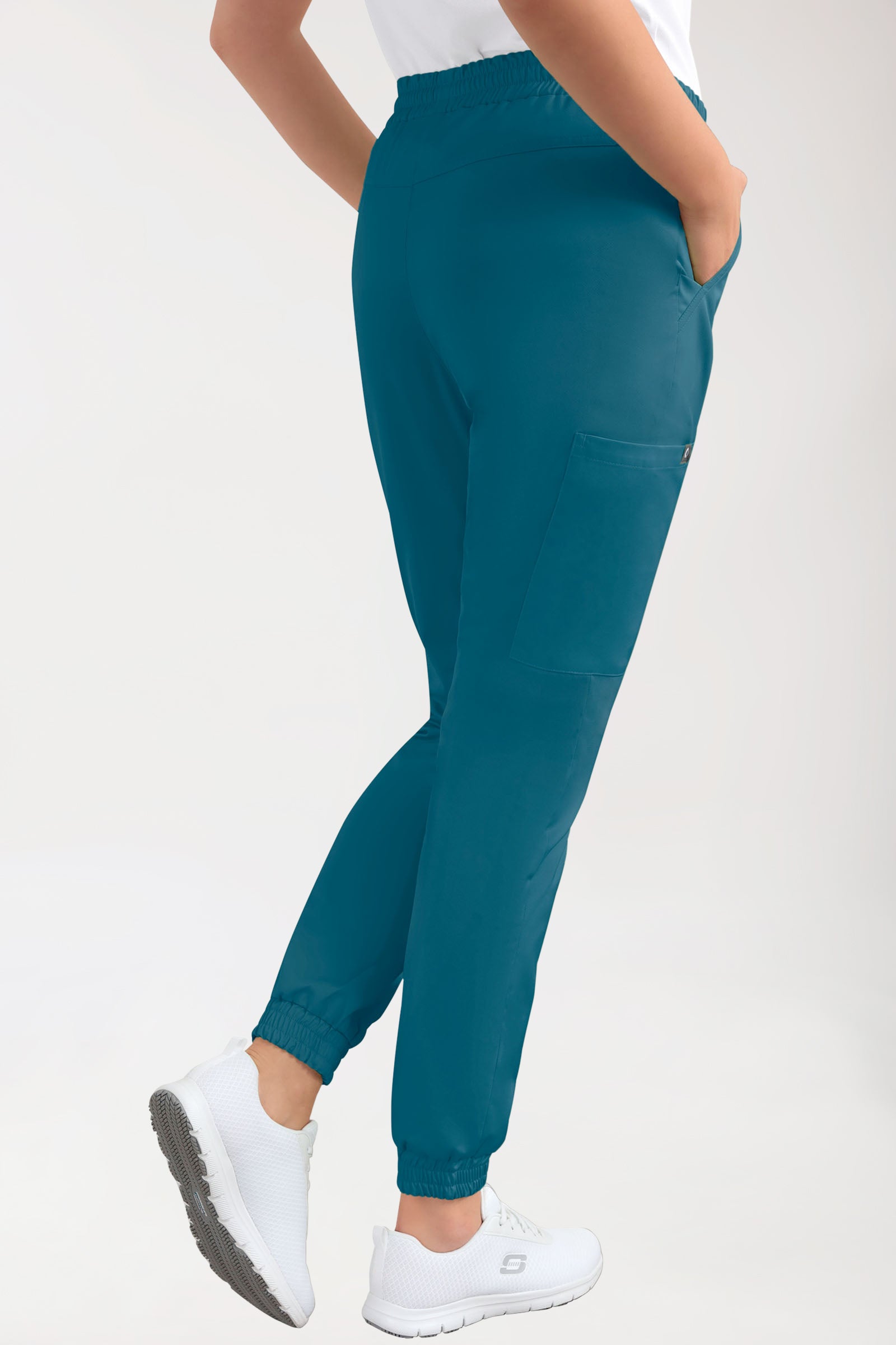 CORE Cargohose Damen - Jogpants Style petrol