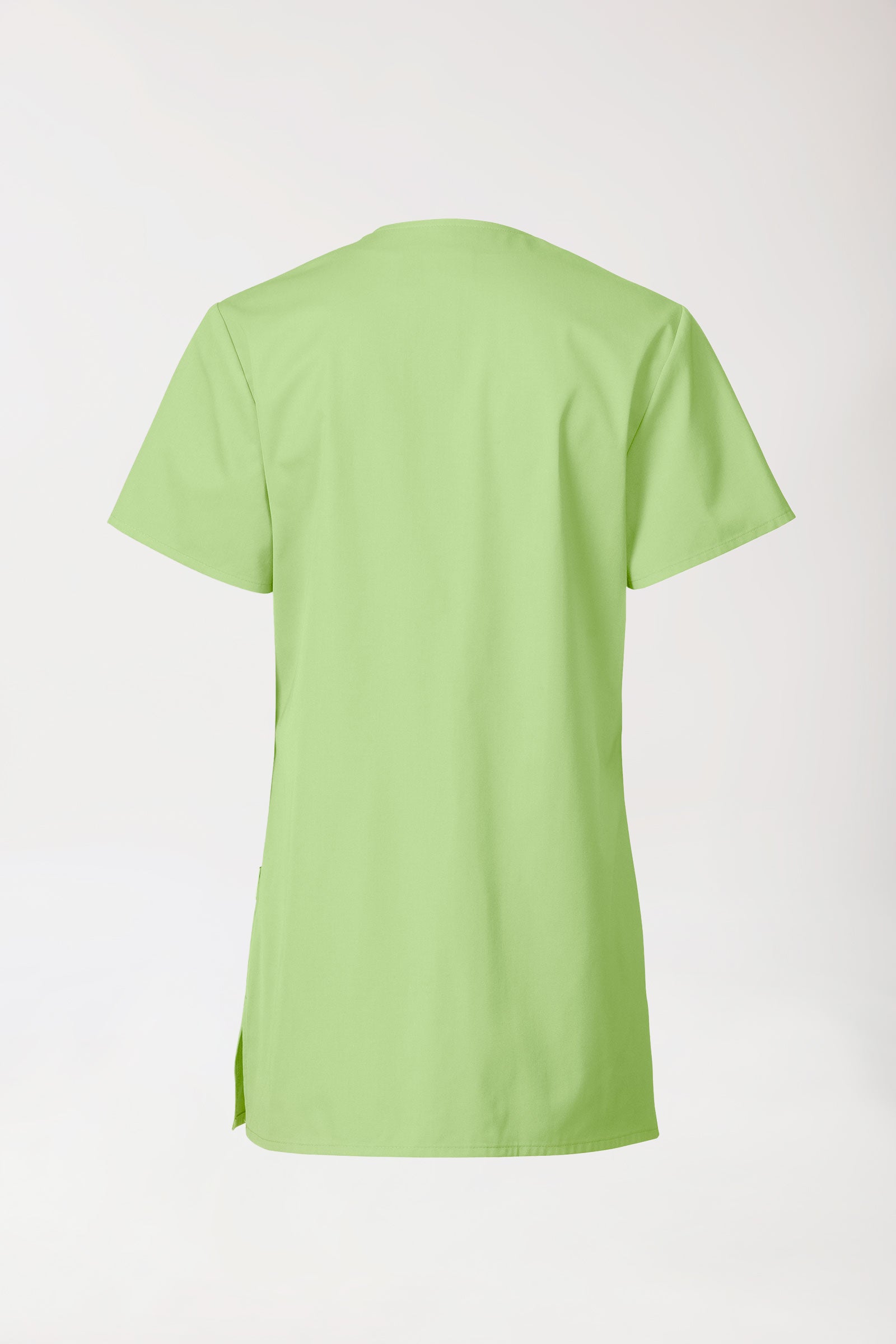 Beauty Kasack Damen - durchgeknöpft apfelgrün