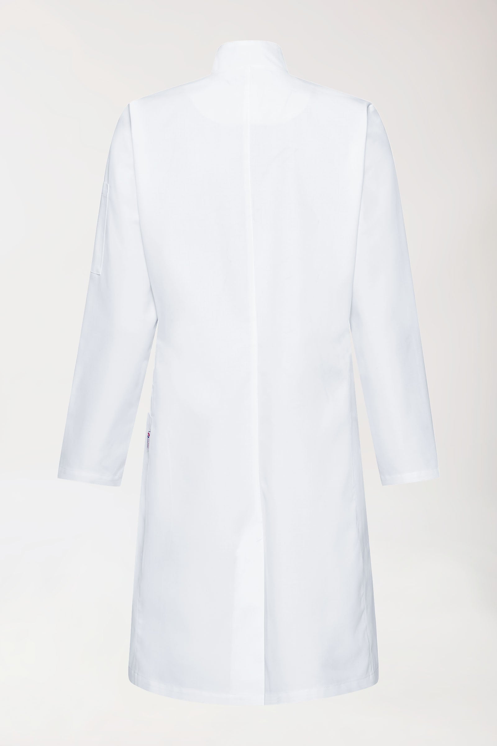 Mantel Damen - Baumwolle - Druckknopfleiste - weiß