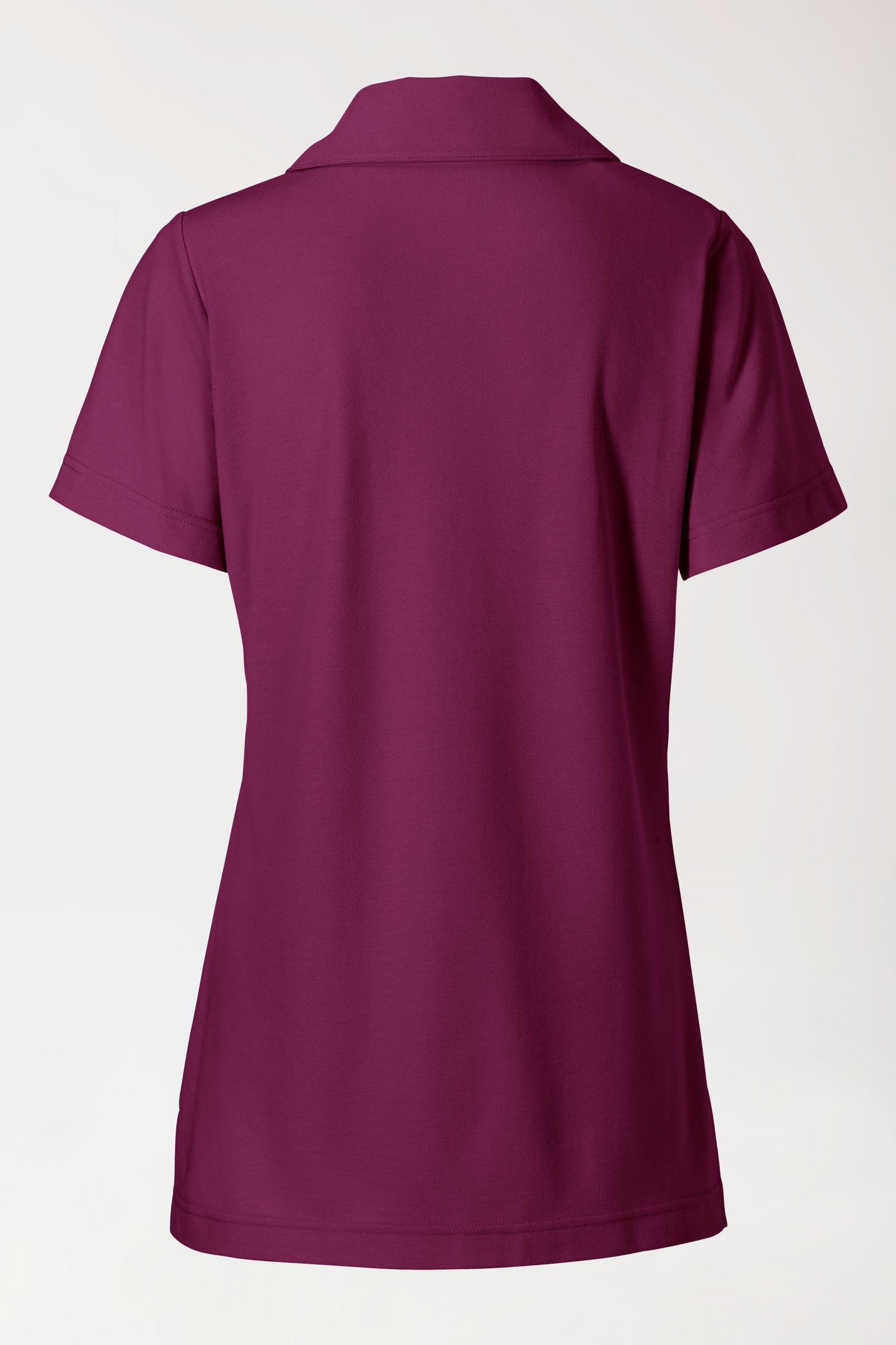 COMFY FLEX Stretch Schlupfkasack Damen - Schalkragen berry