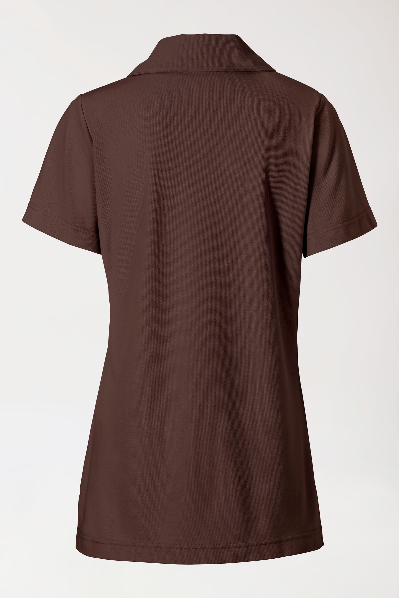 COMFY FLEX Stretch Schlupfkasack Damen - Schalkragen coffee