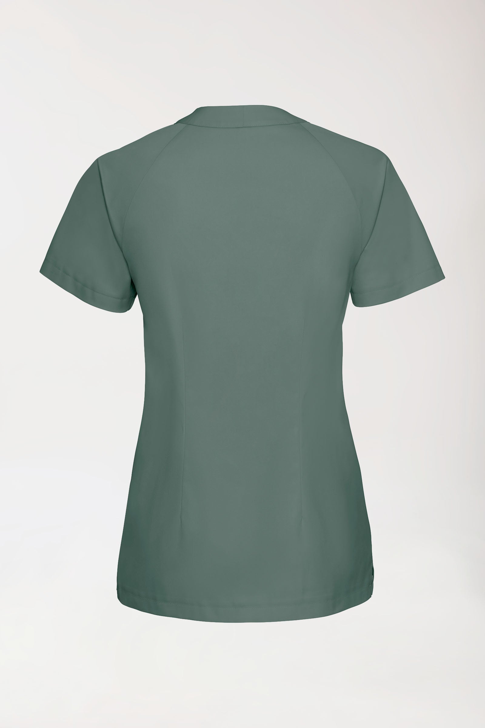 DER Kasack-Kasack Damen - V-Ausschnitt dunkelgrün