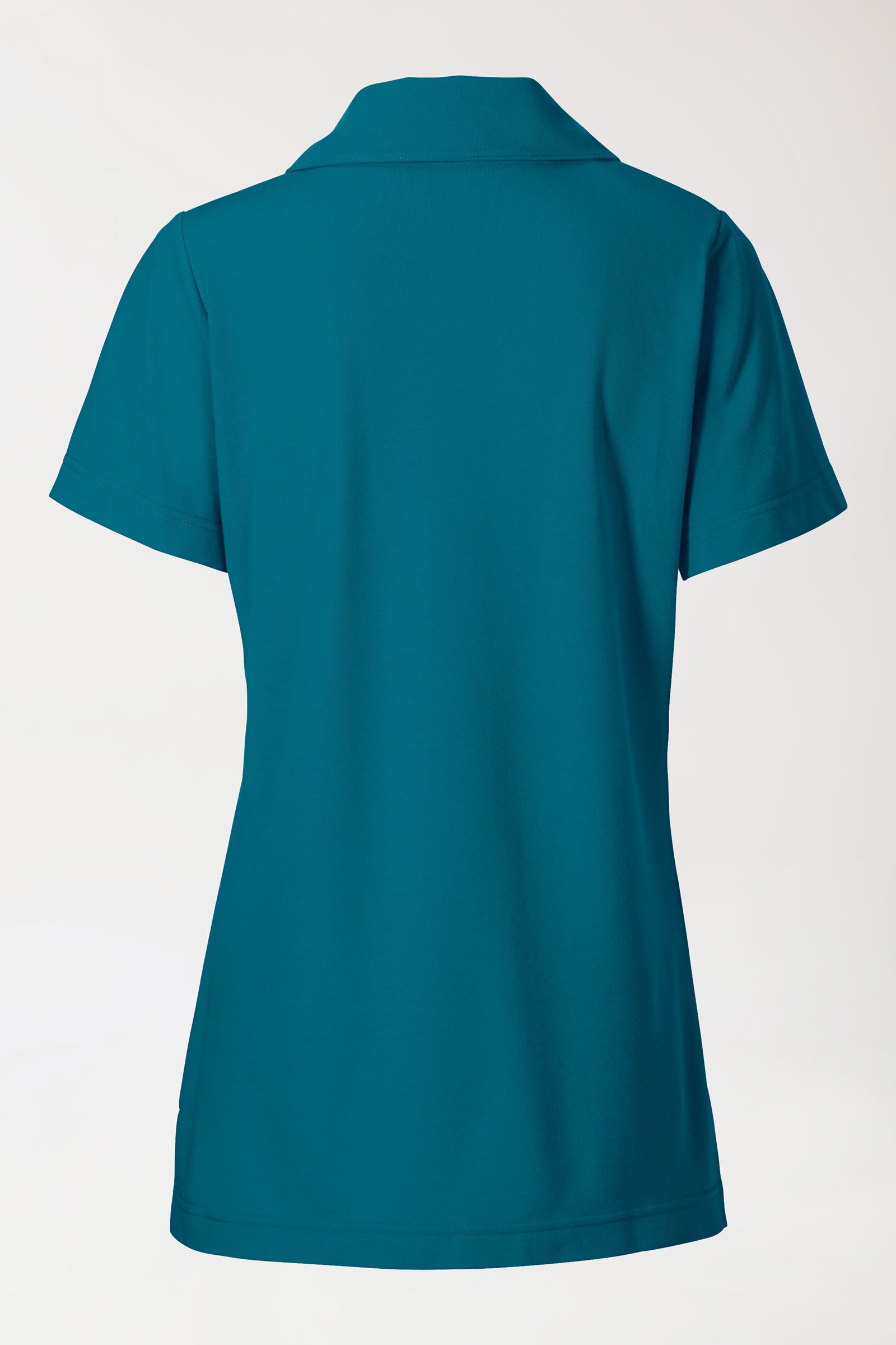 COMFY FLEX Stretch Schlupfkasack Damen - Schalkragen petrol