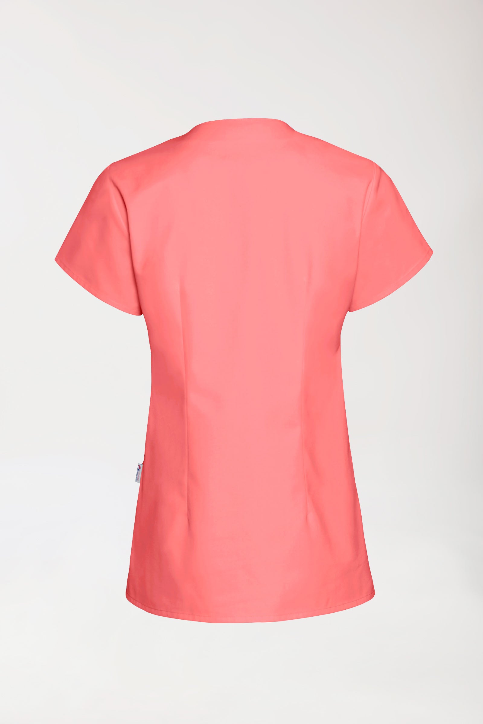 JUST STRONG Schlupfkasack Damen - eckiger Ausschnitt pfirsichrosa