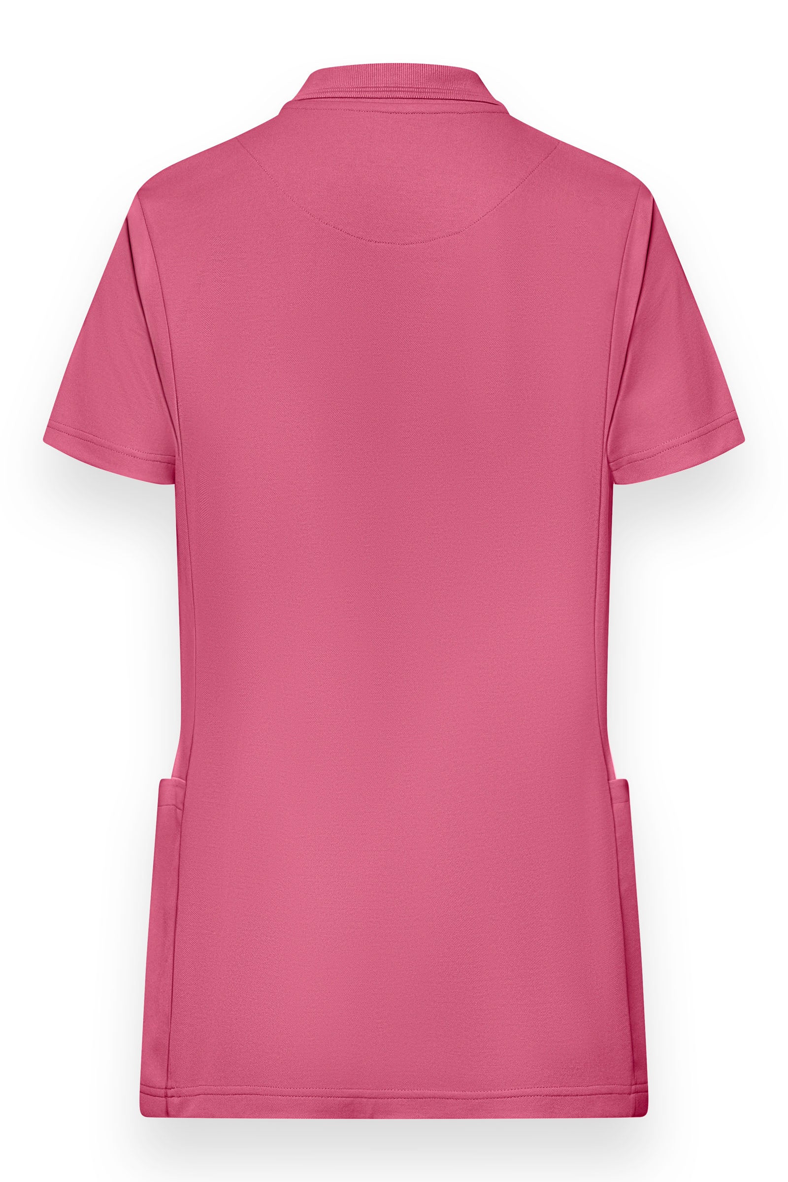 COMFY FLEX Stretch Schlupfkasack Damen - Polokragen rosenholz