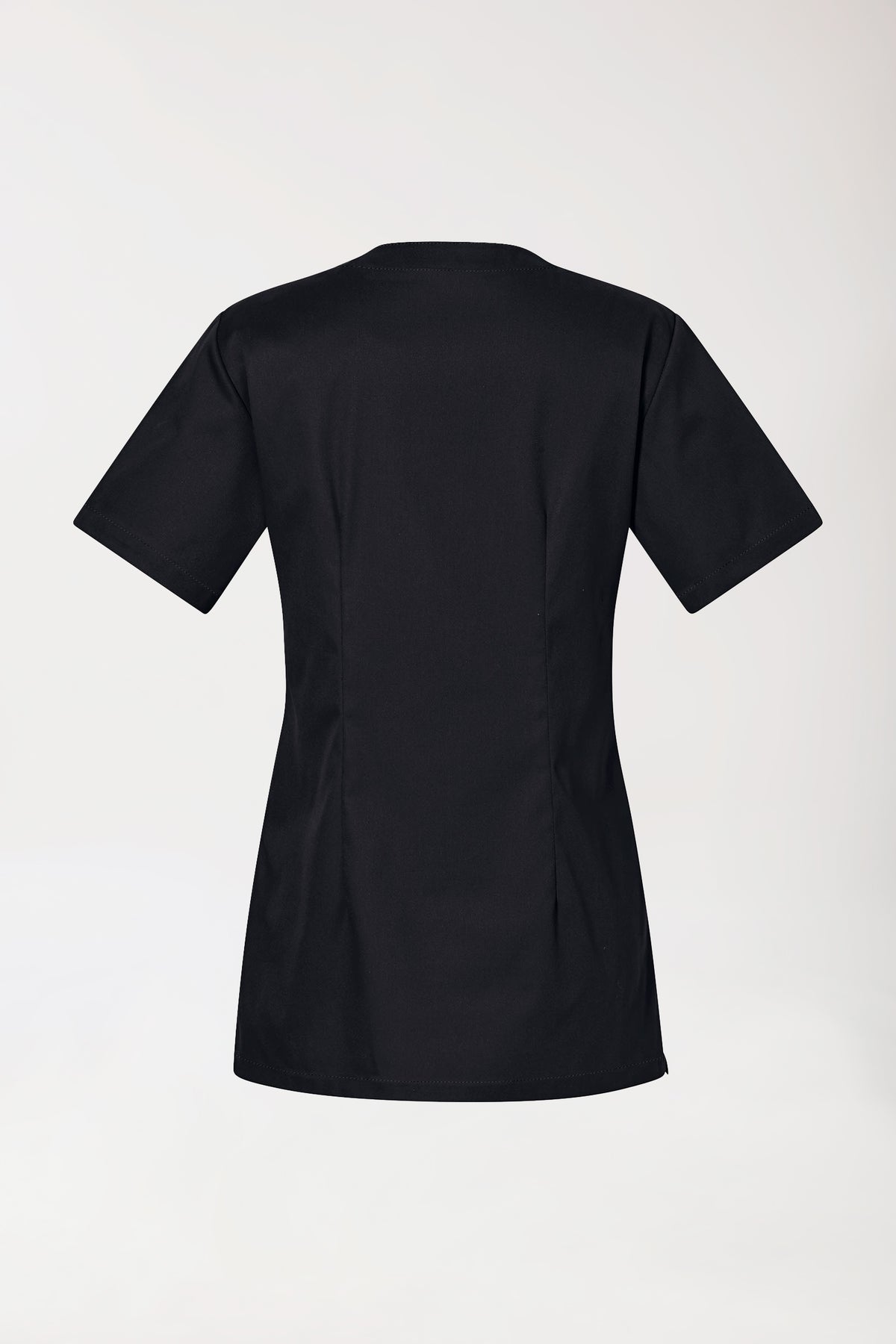 CLINIC STRETCH Schlupfkasack Damen - 1/2 Arm schwarz