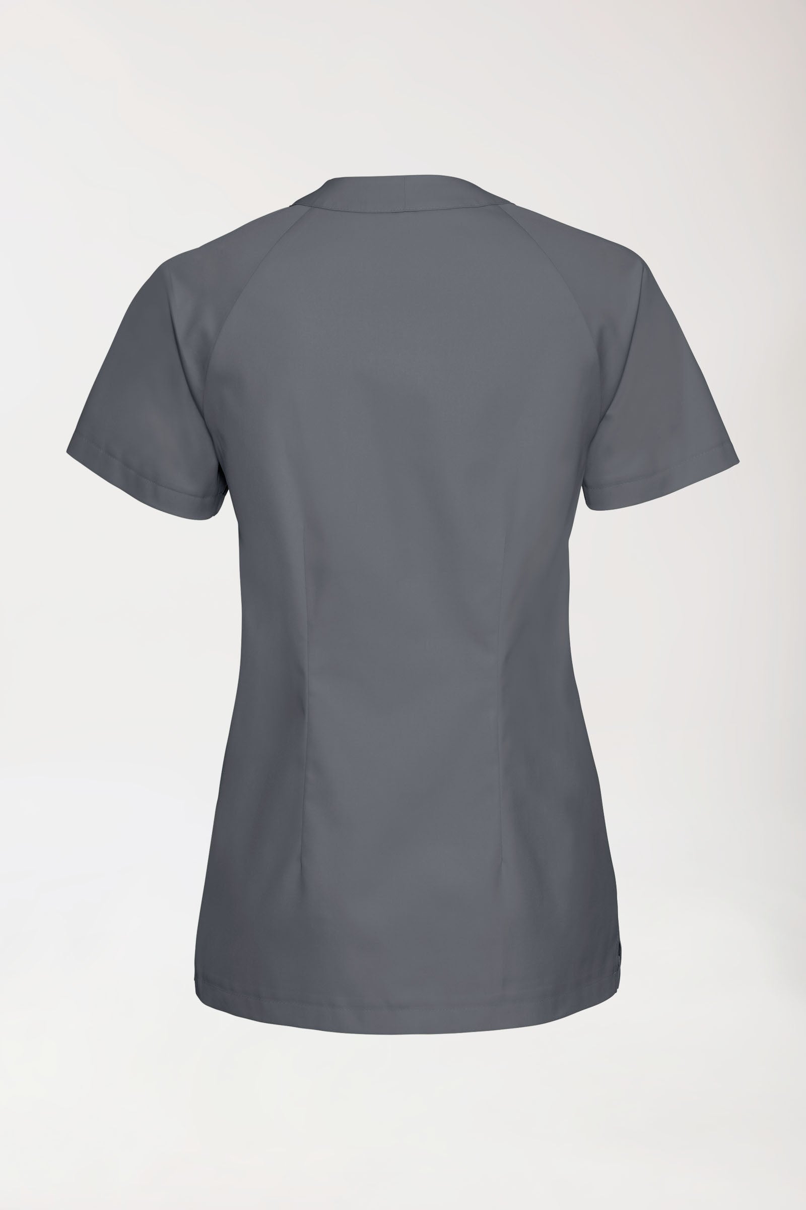 CORE Schlupfkasack Damen - V-Ausschnitt steingrau