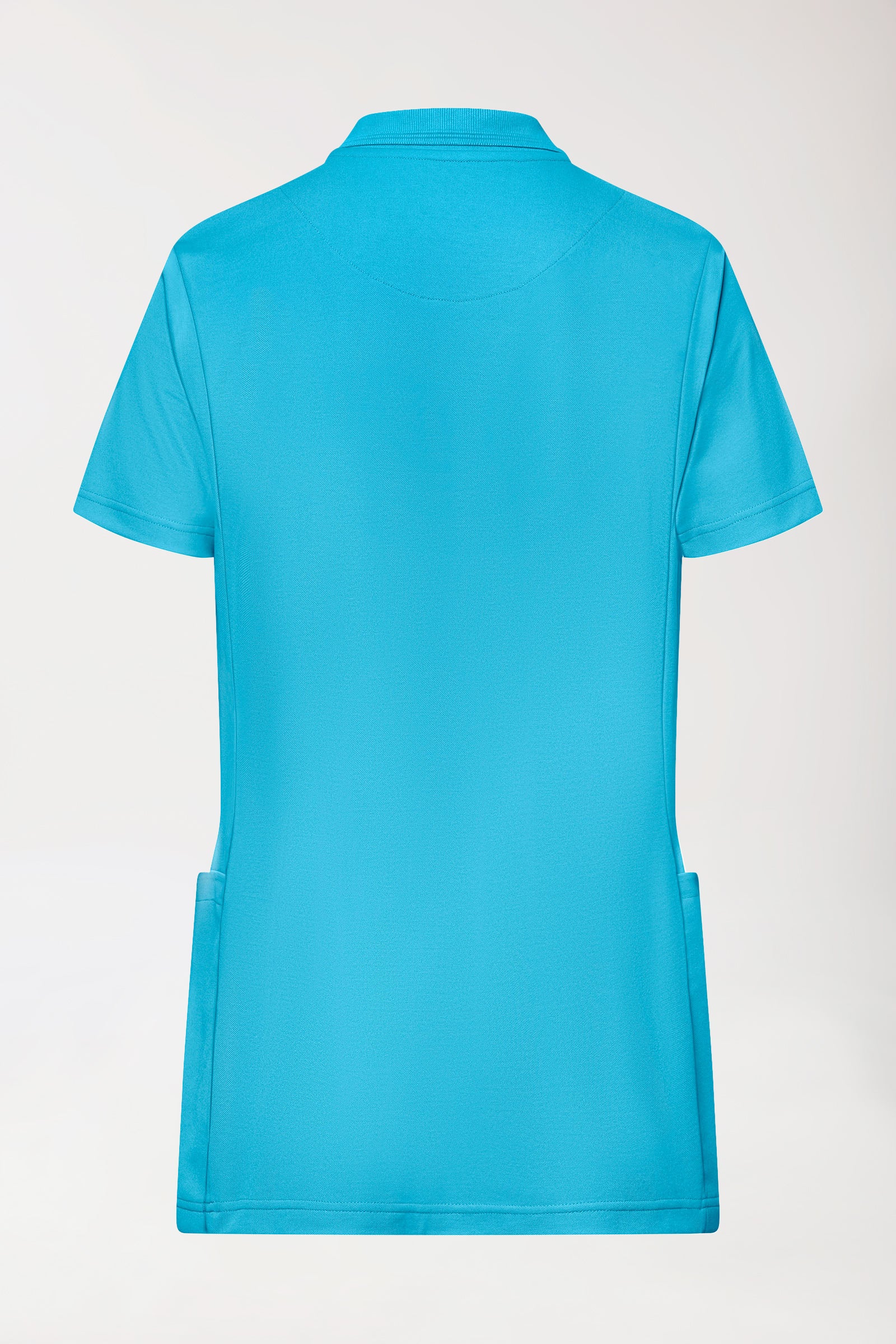 COMFY FLEX Stretch Schlupfkasack Damen - Polokragen türkis