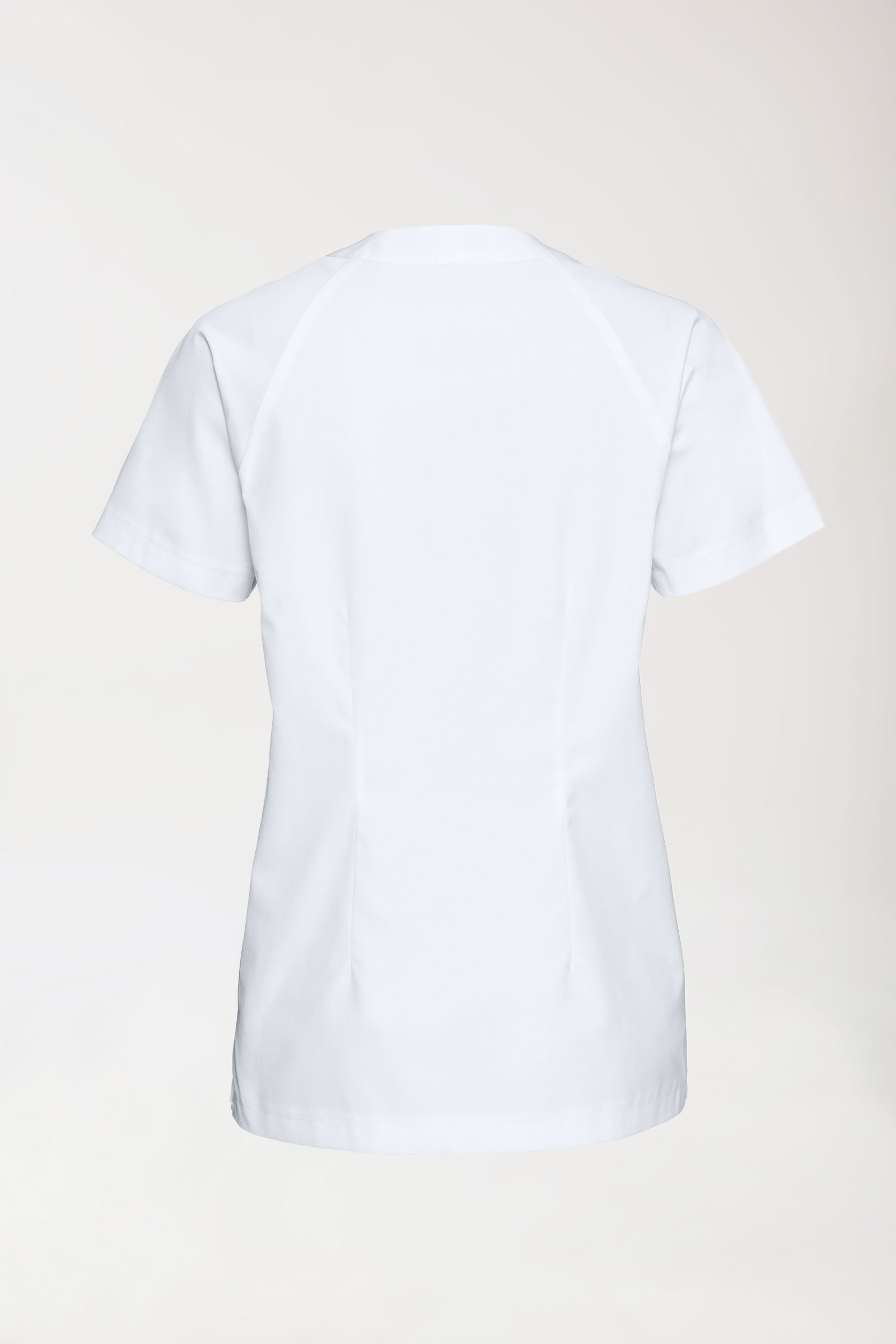 CORE Schlupfkasack Damen - V-Ausschnitt weiß