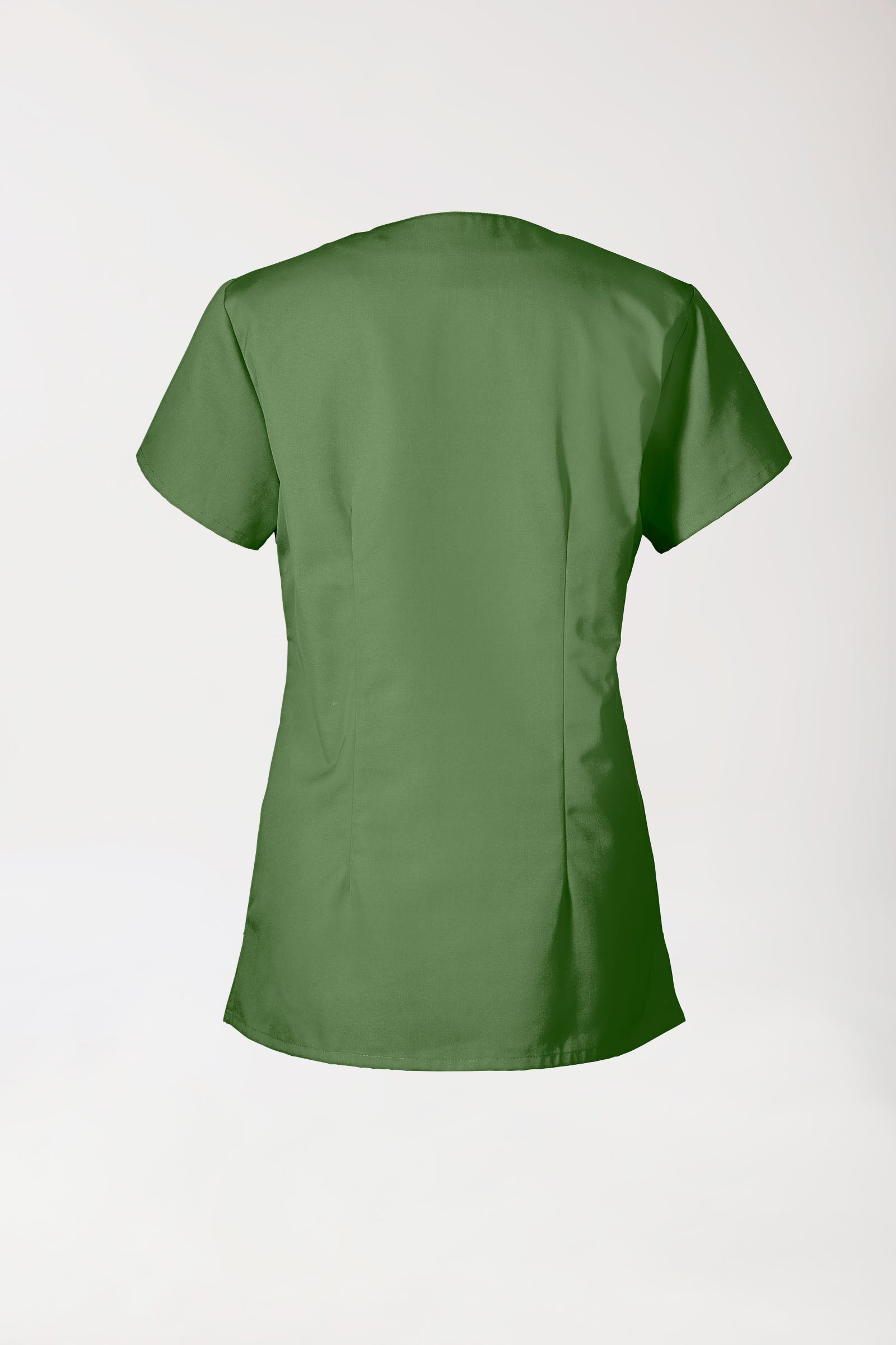 JUST STRONG Schlupfkasack Damen - eckiger Ausschnitt wiesengrün