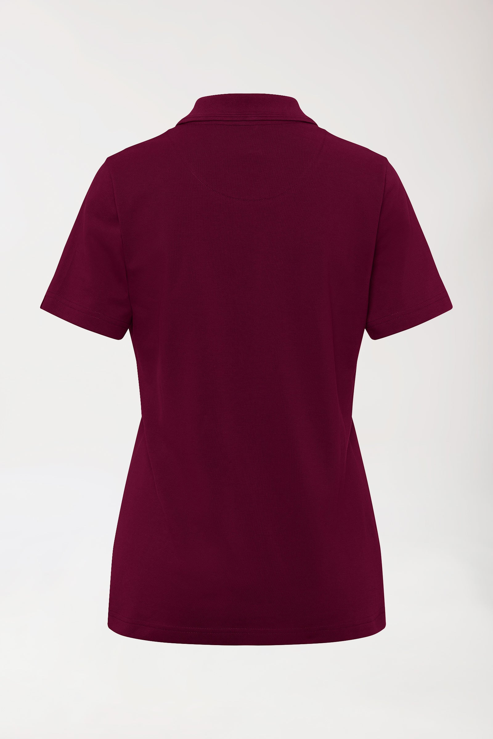 COMFY FLEX Stretch Shirt Damen - Polokragen bordeaux