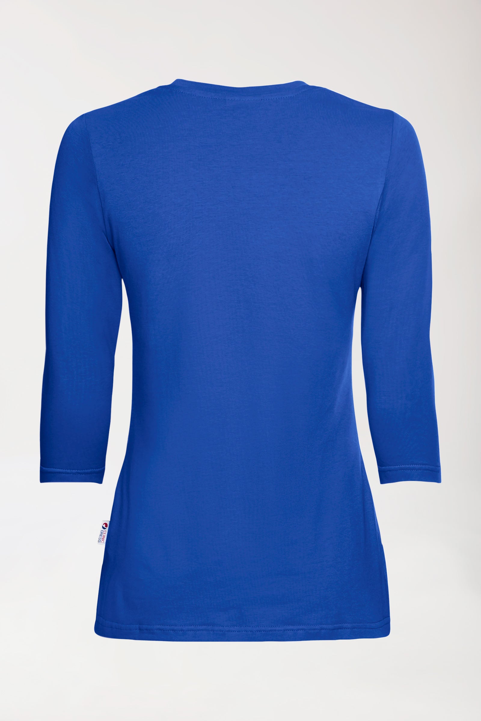 CORE Shirt Damen - 3/4 Arm königsblau, Rückansicht
