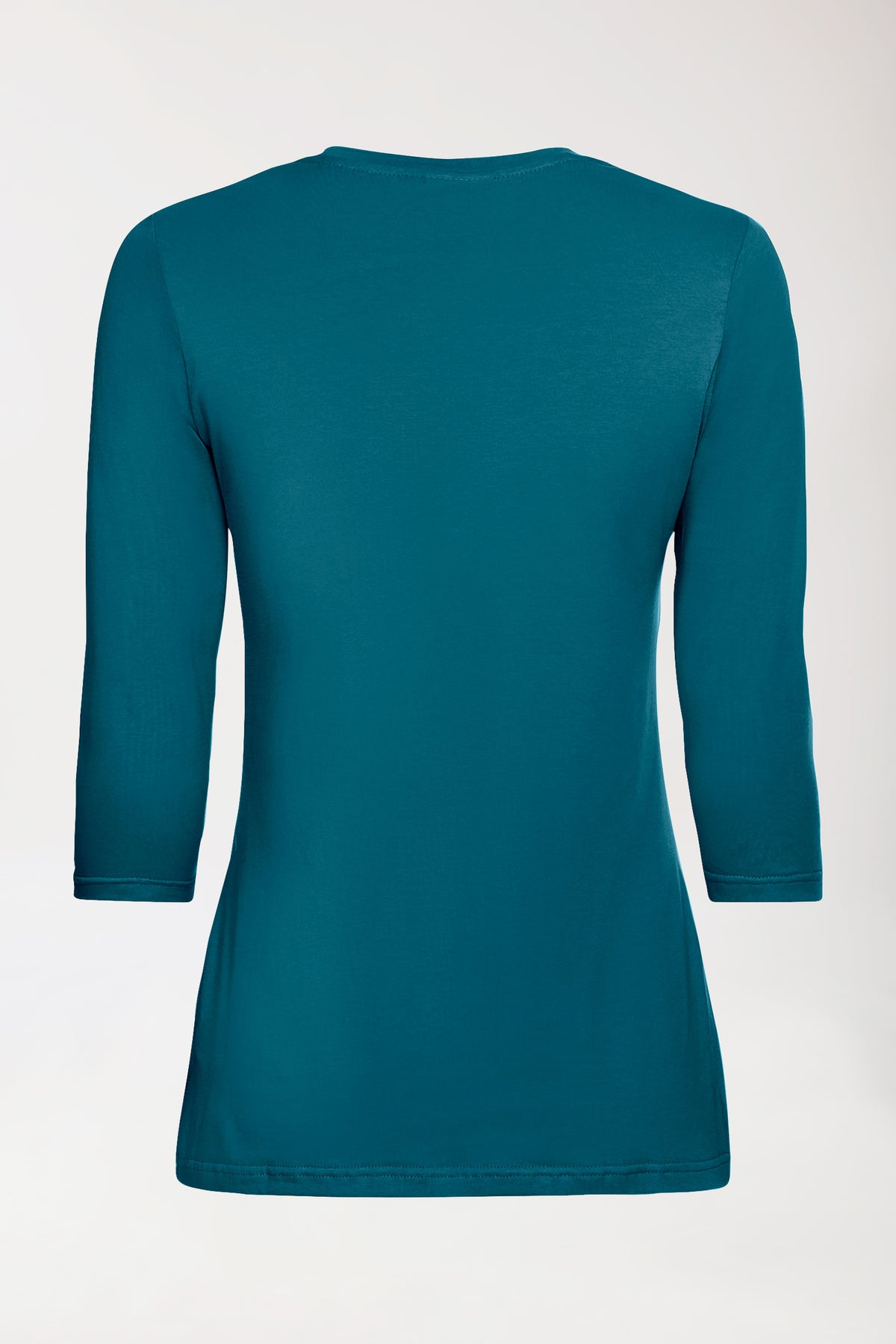 CORE Shirt Damen - 3/4 Arm petrol, Rückansicht
