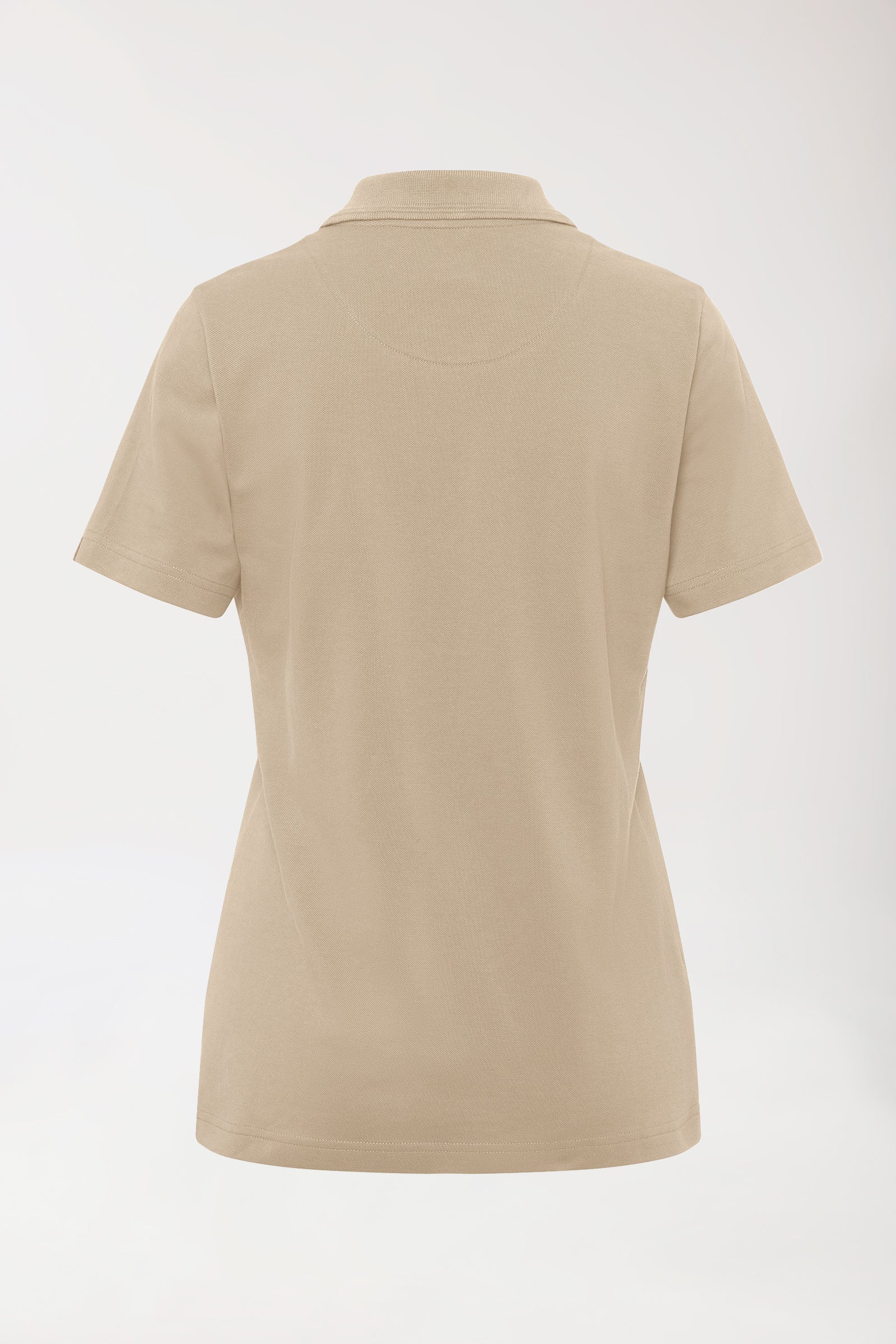 COMFY FLEX Stretch Shirt Damen - Polokragen sand