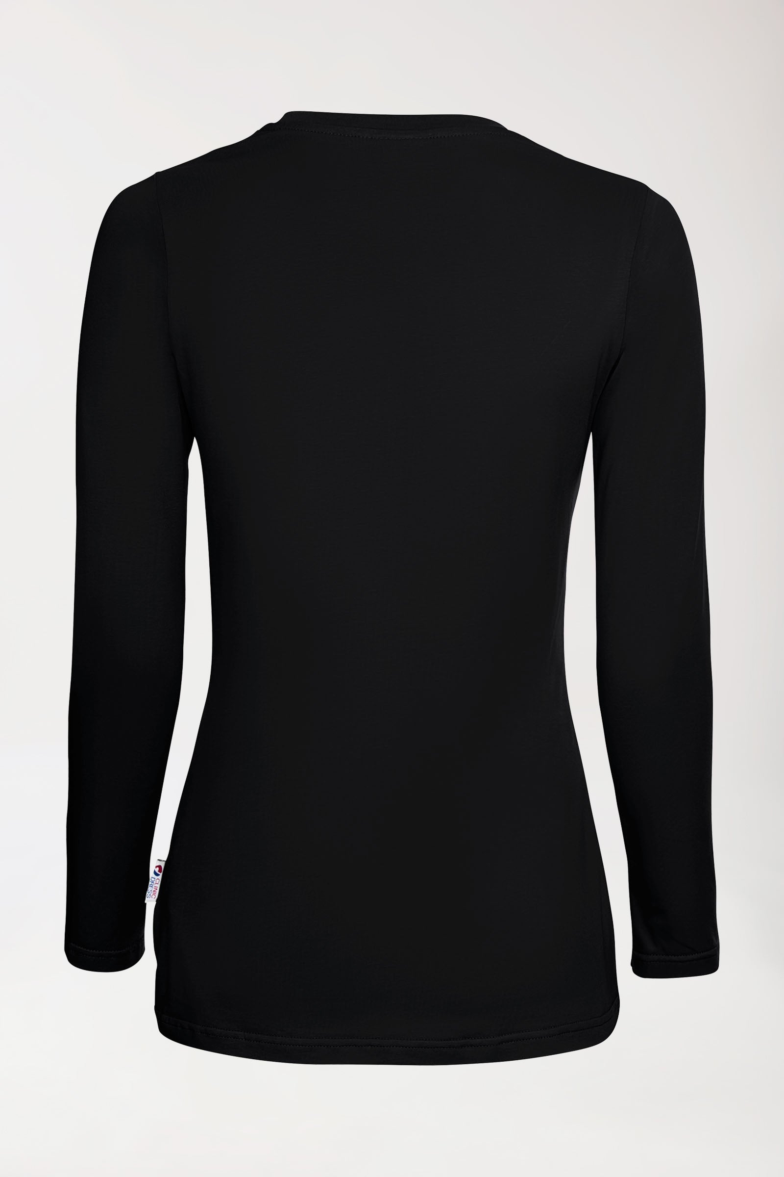 CORE Shirt Damen - 1/1 Arm schwarz, Rückansicht