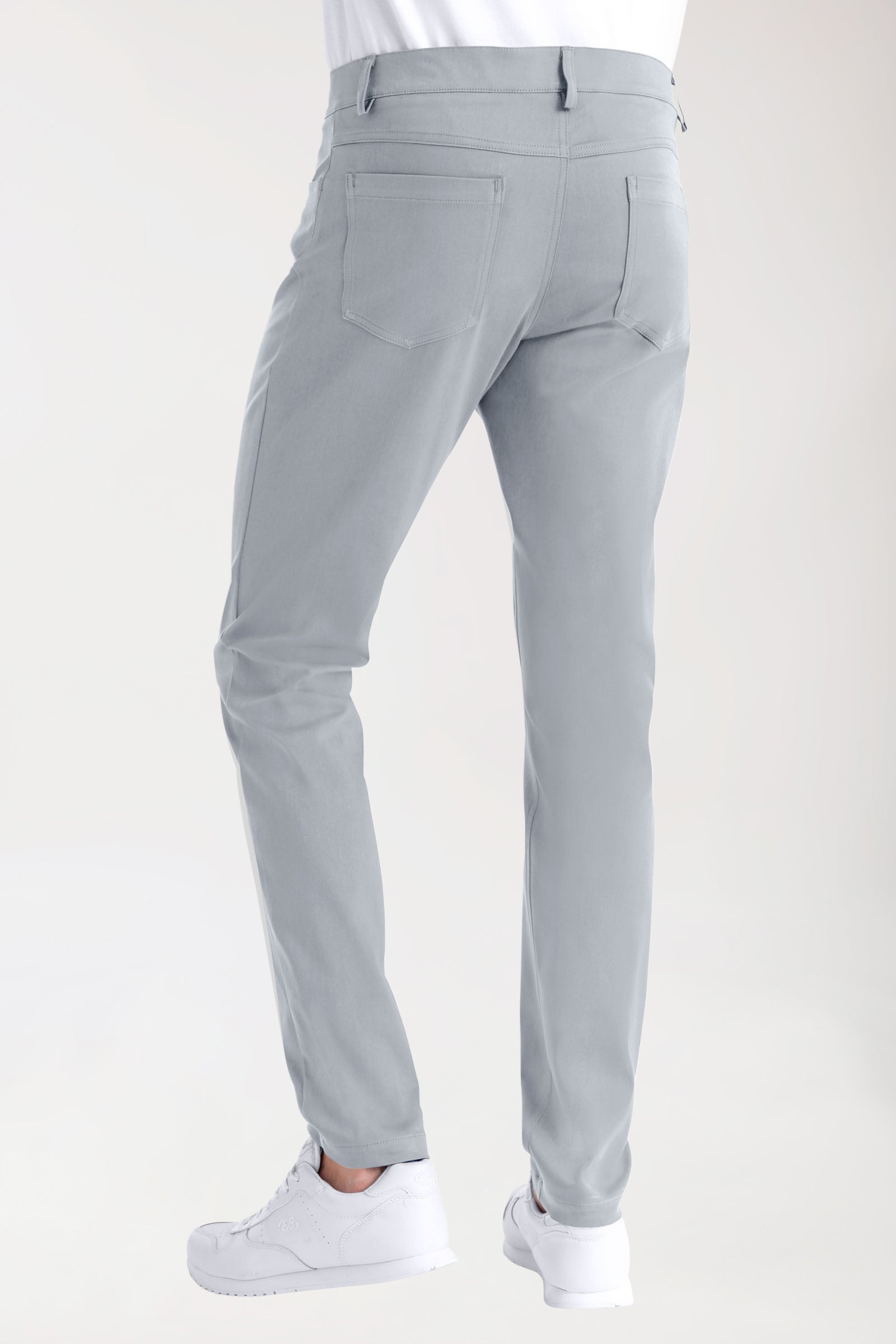 COMFY FLEX 5-Pocket Hose Herren - schlankes Bein grau
