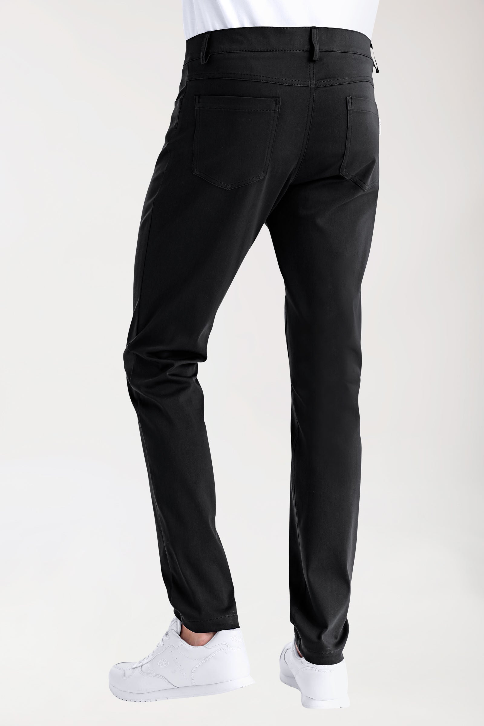 COMFY FLEX 5-Pocket Hose Herren - schlankes Bein schwarz
