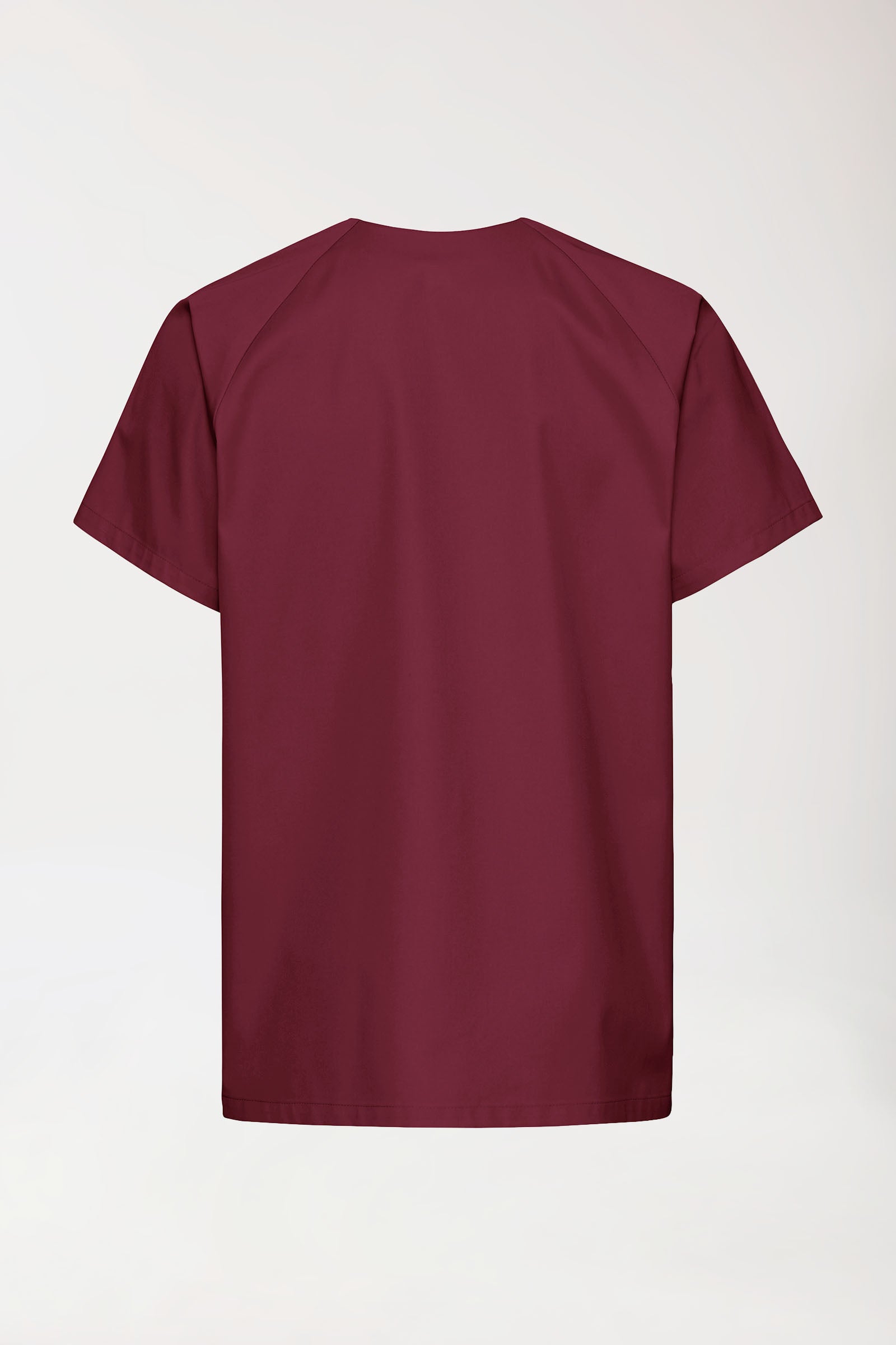 CORE Kasack Herren - durchgeknöpft bordeaux