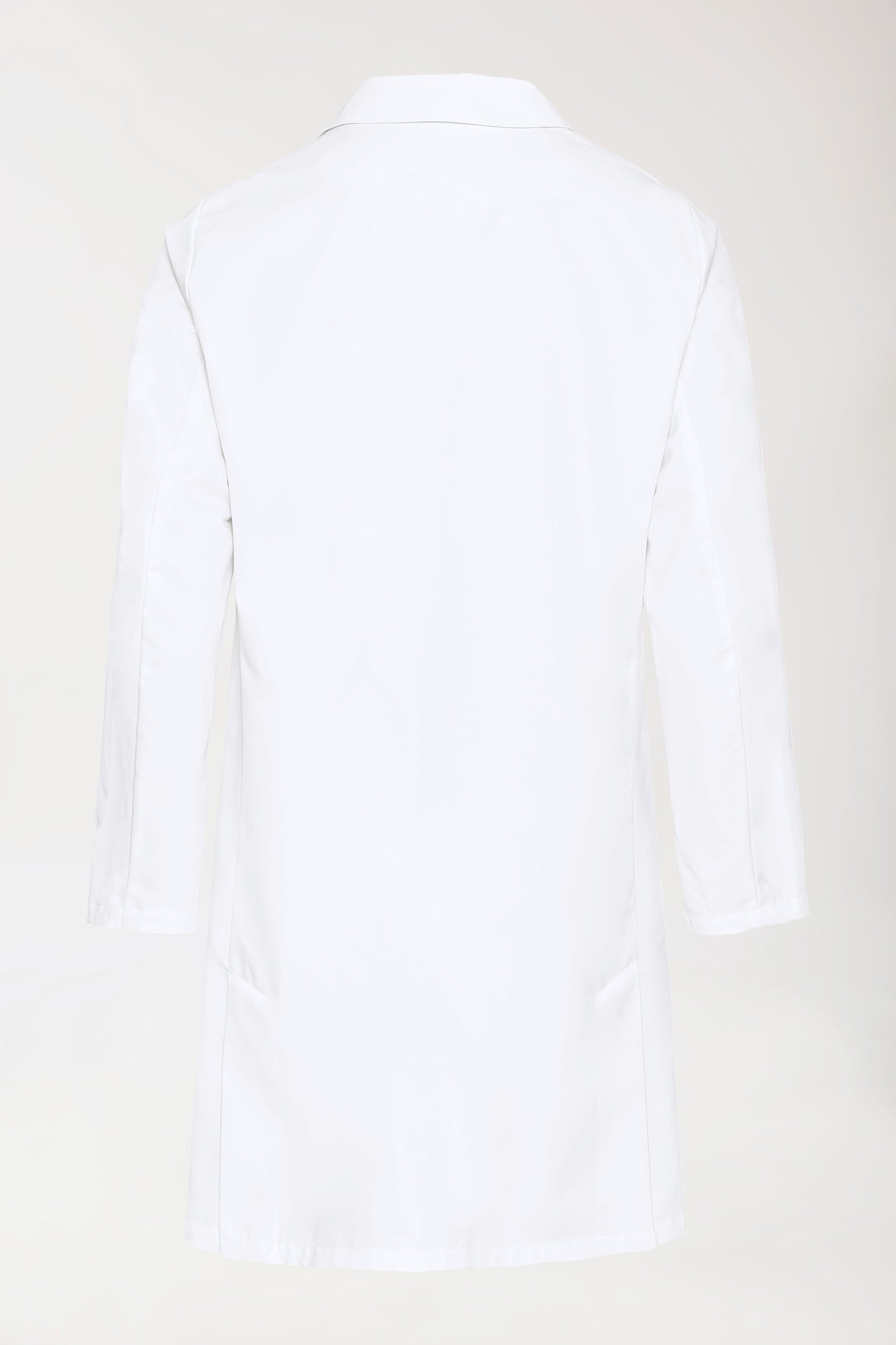 Mantel Herren - Reverskragen - Druckknopfleiste weiß