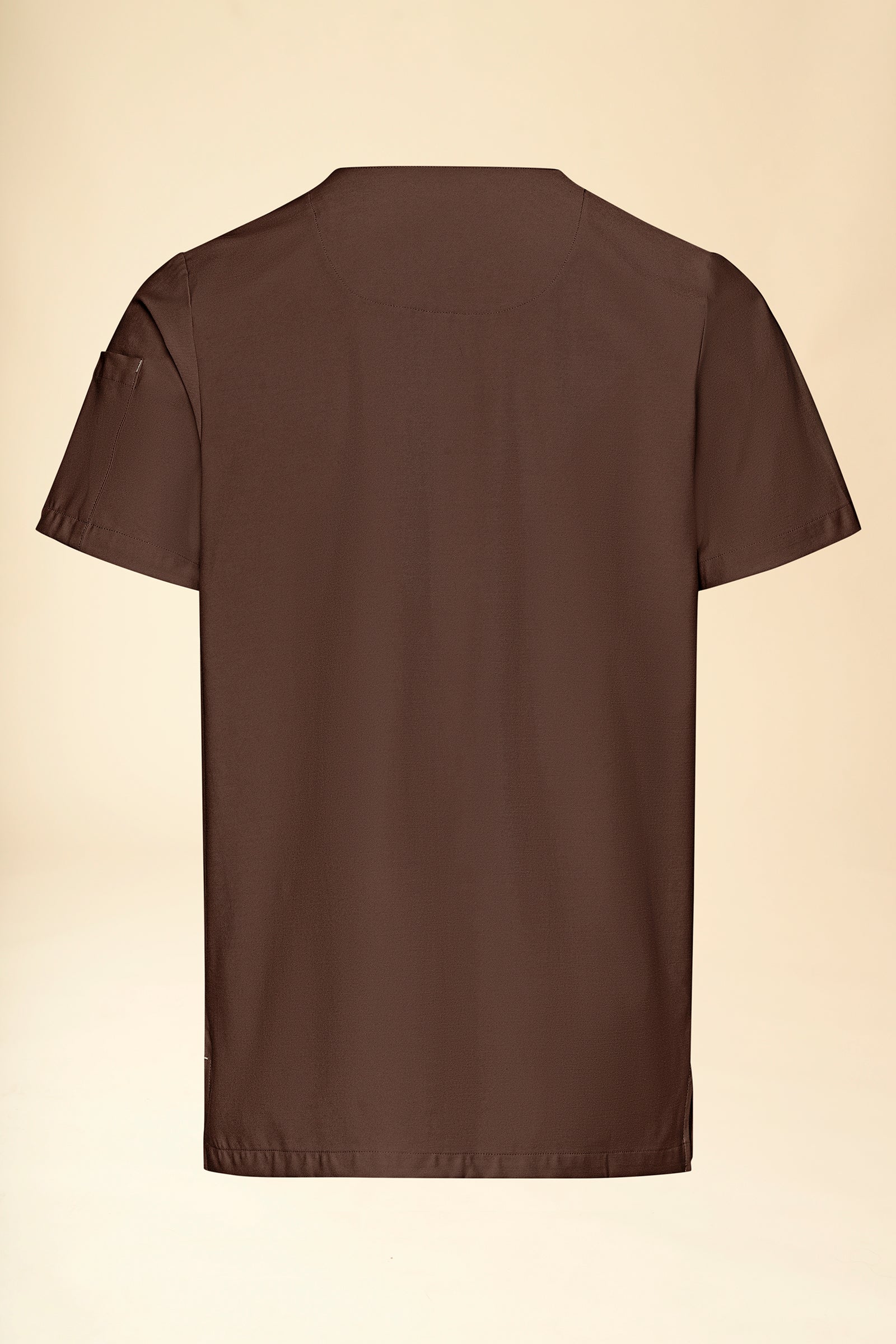 KAERE Schlupfkasack Herren - V-Ausschnitt coffee