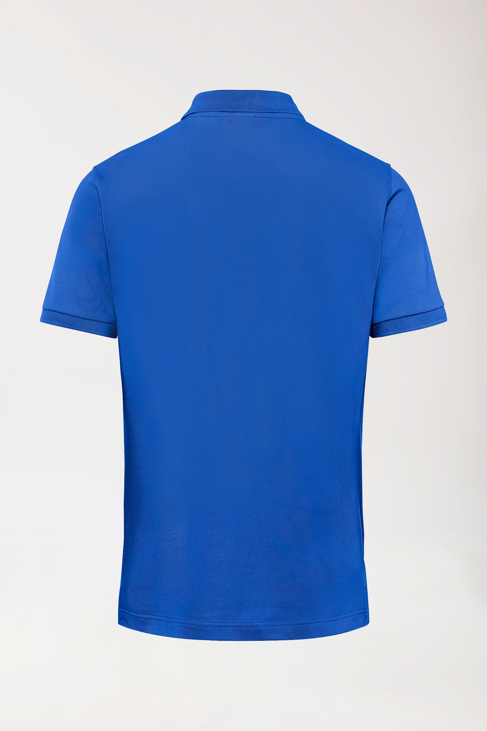 Stretch Shirt Herren - Polokragen königsblau