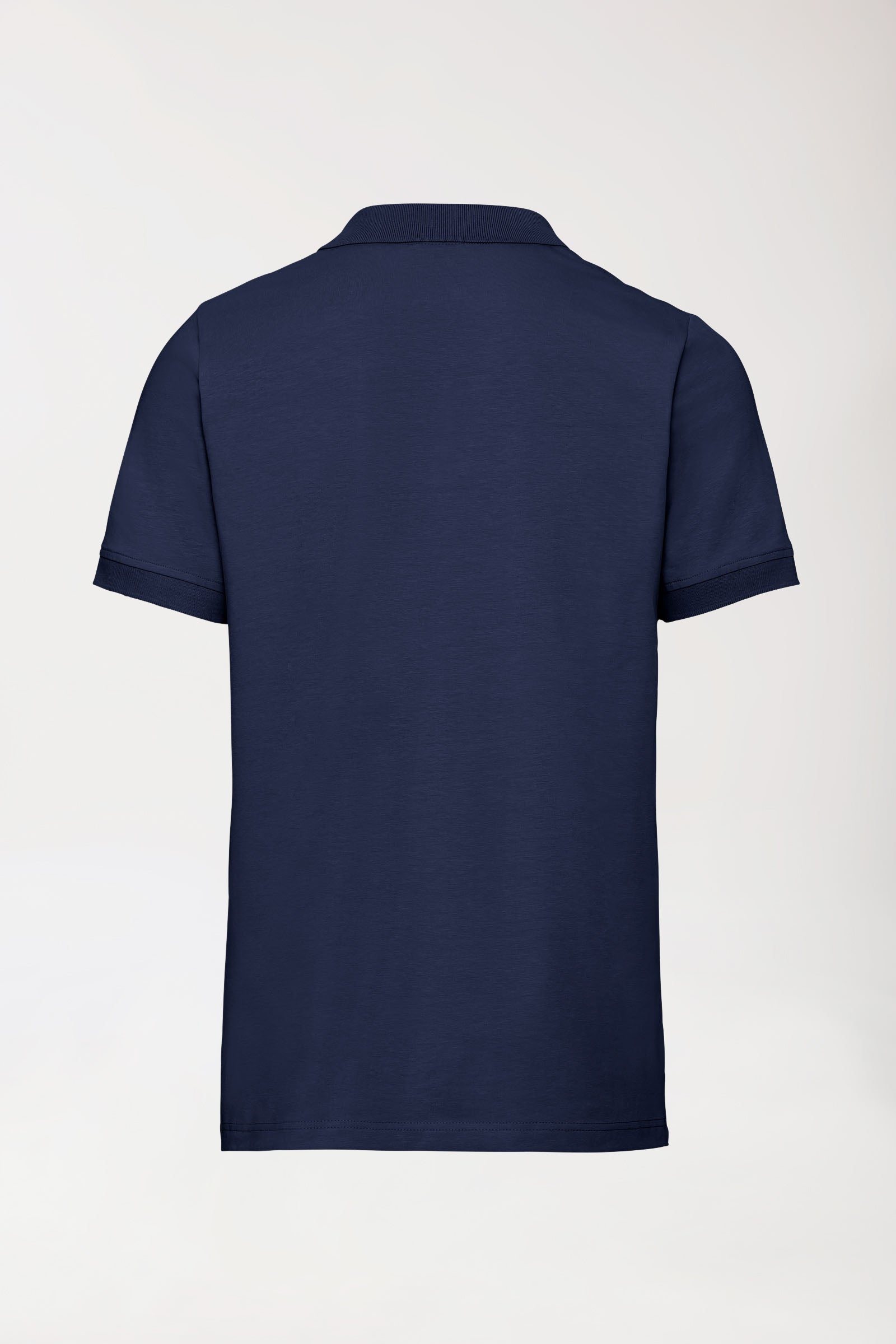 Stretch Shirt Herren - Polokragen - Knopfleiste navy