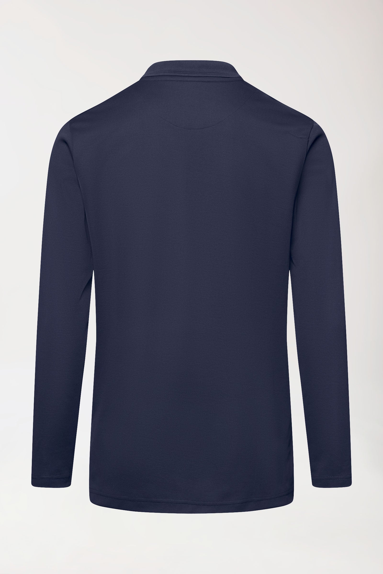 COMFY FLEX Stretch Longsleeve Herren - Polokragen navy