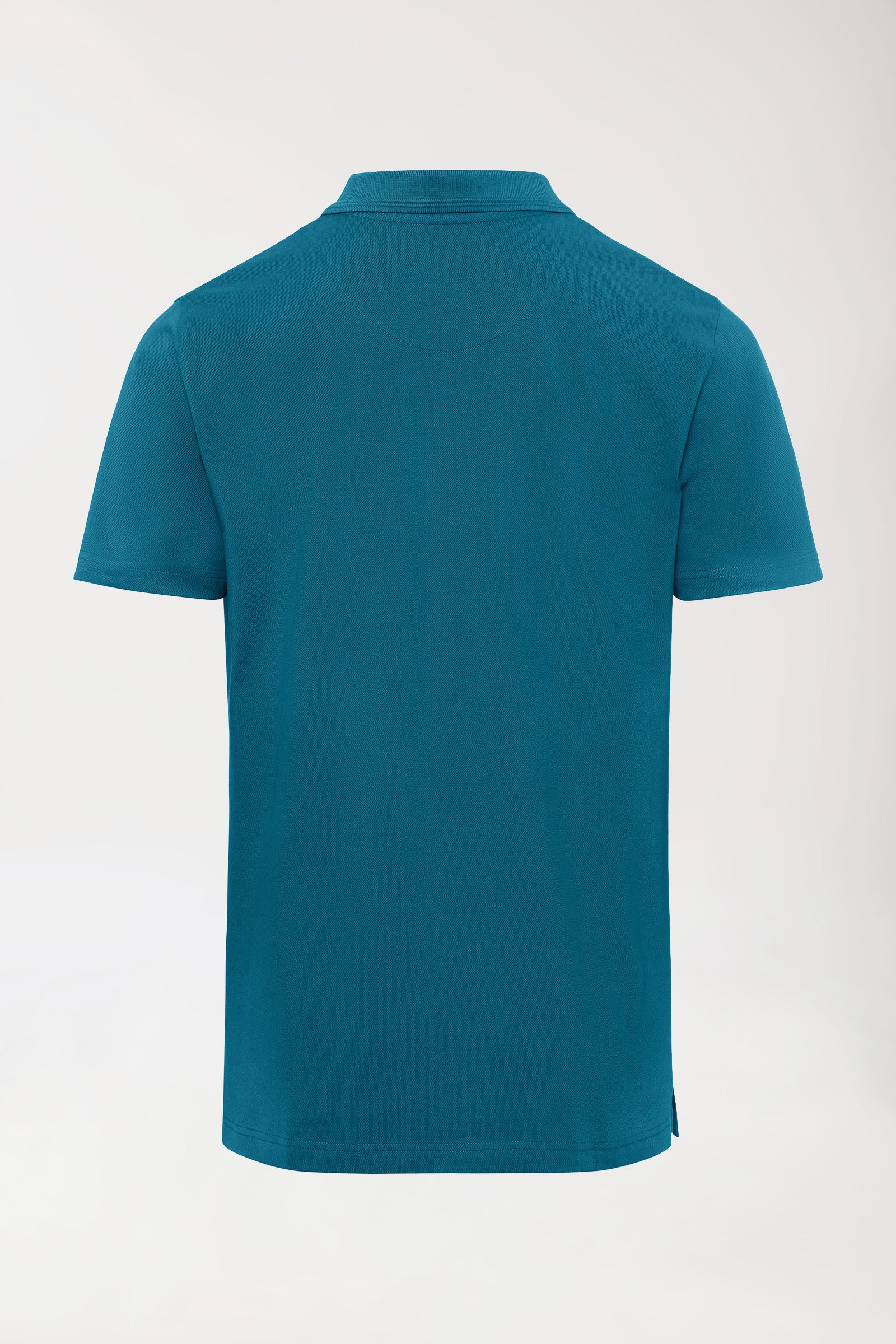 COMFY FLEX Stretch Shirt Herren - Polokragen petrol