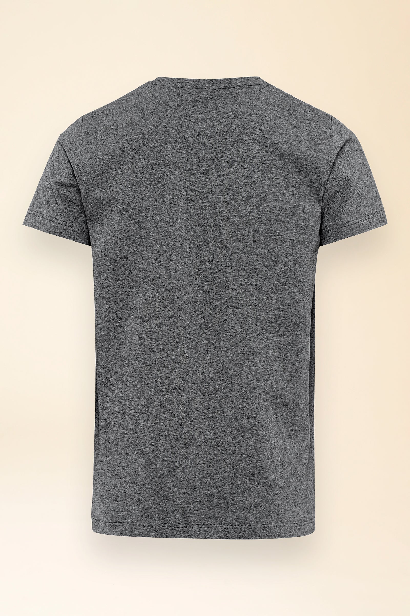 KAERE Shirt Herren - Kurzarm dunkelgrau melange