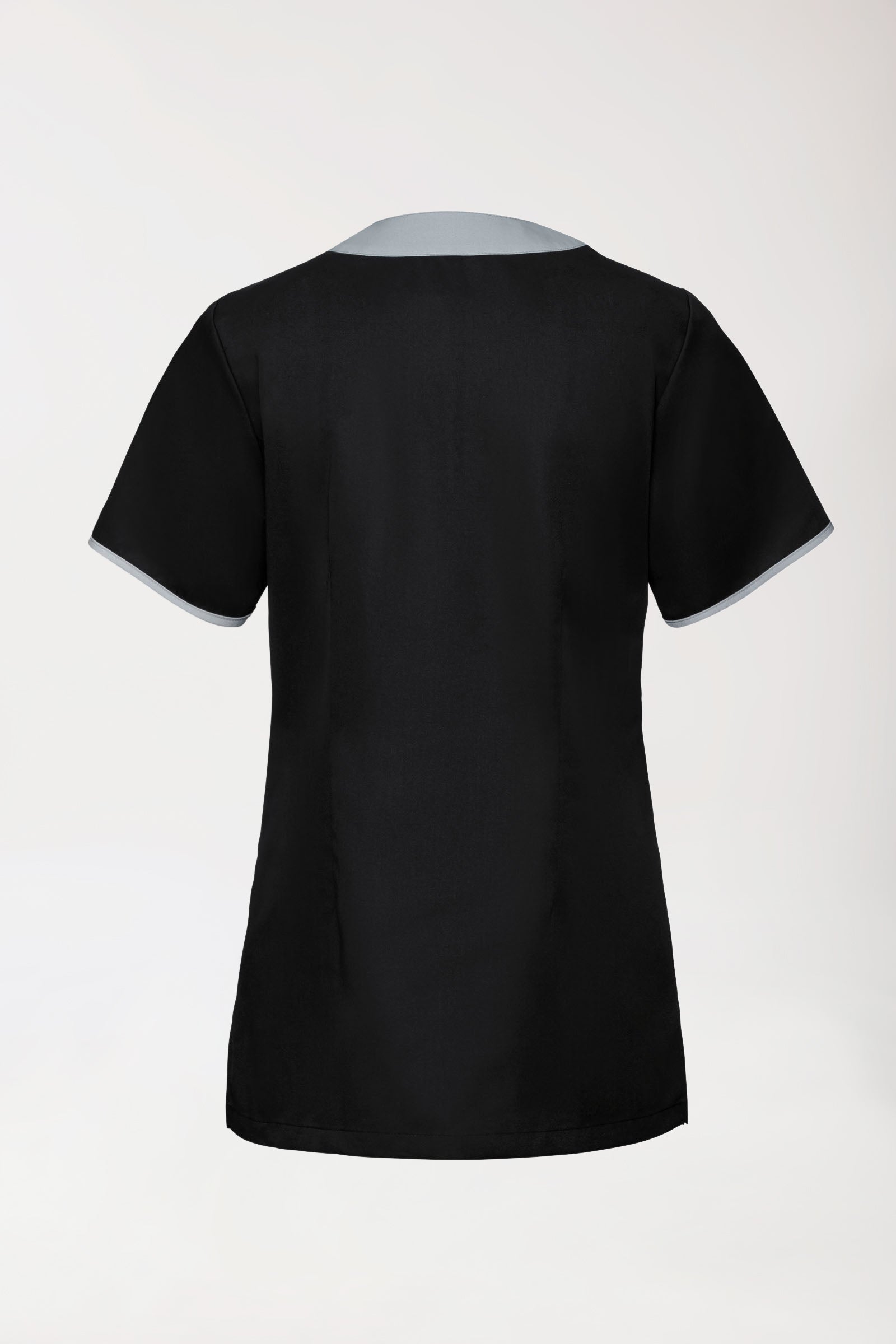 Schlupfkasack Damen Schwarz Perlgrau