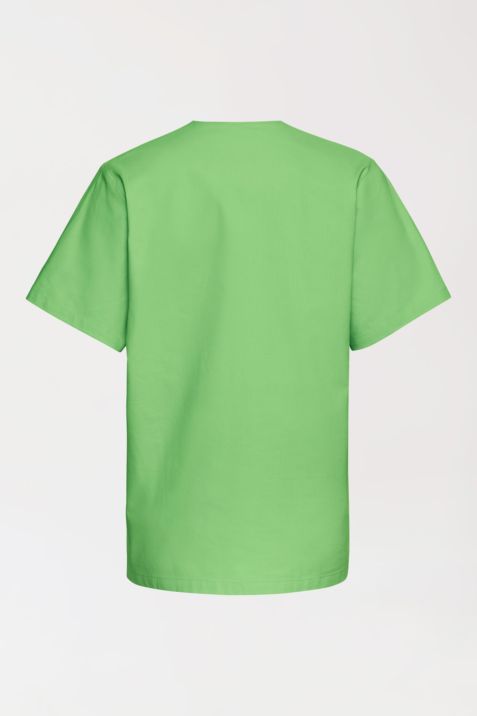 Baumwolle Schlupfkasack Unisex - Doppelpack apfelgrün, Rückansicht