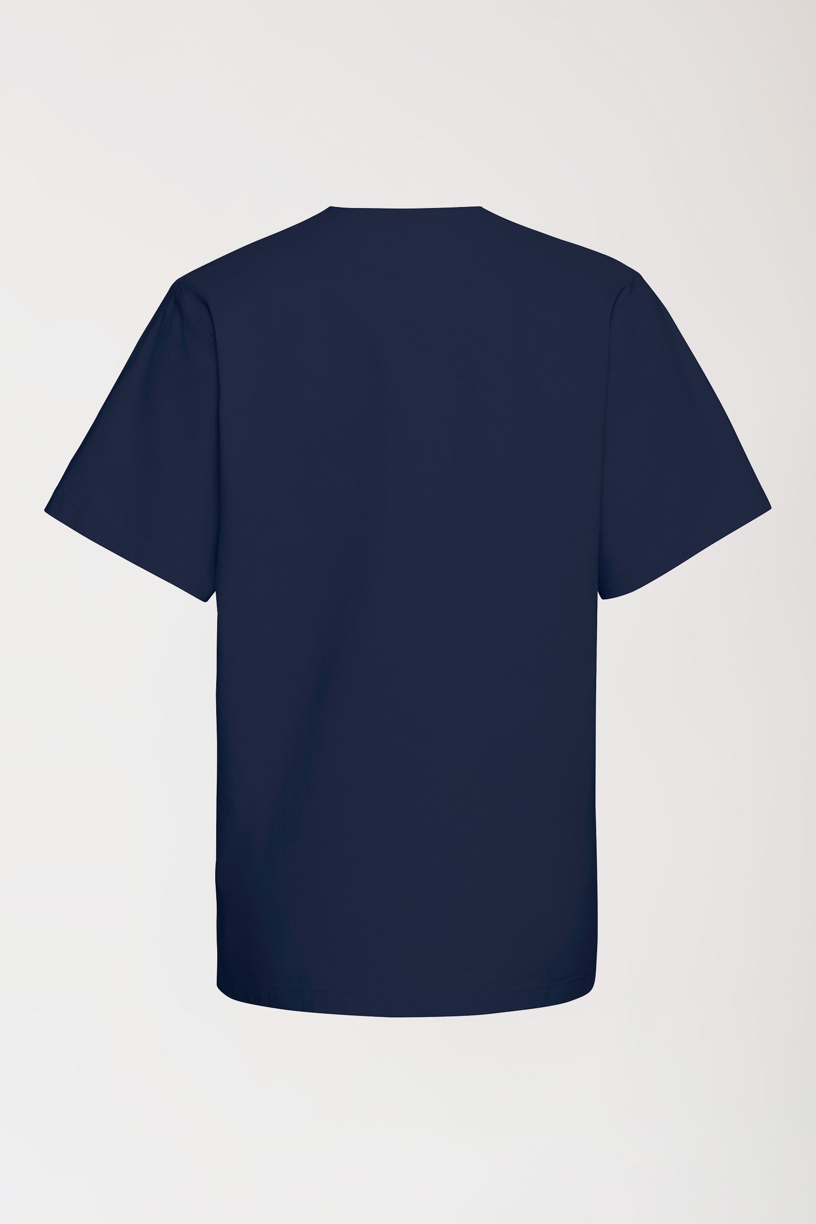 Baumwolle Schlupfkasack Unisex - Doppelpack navy, Rückansicht