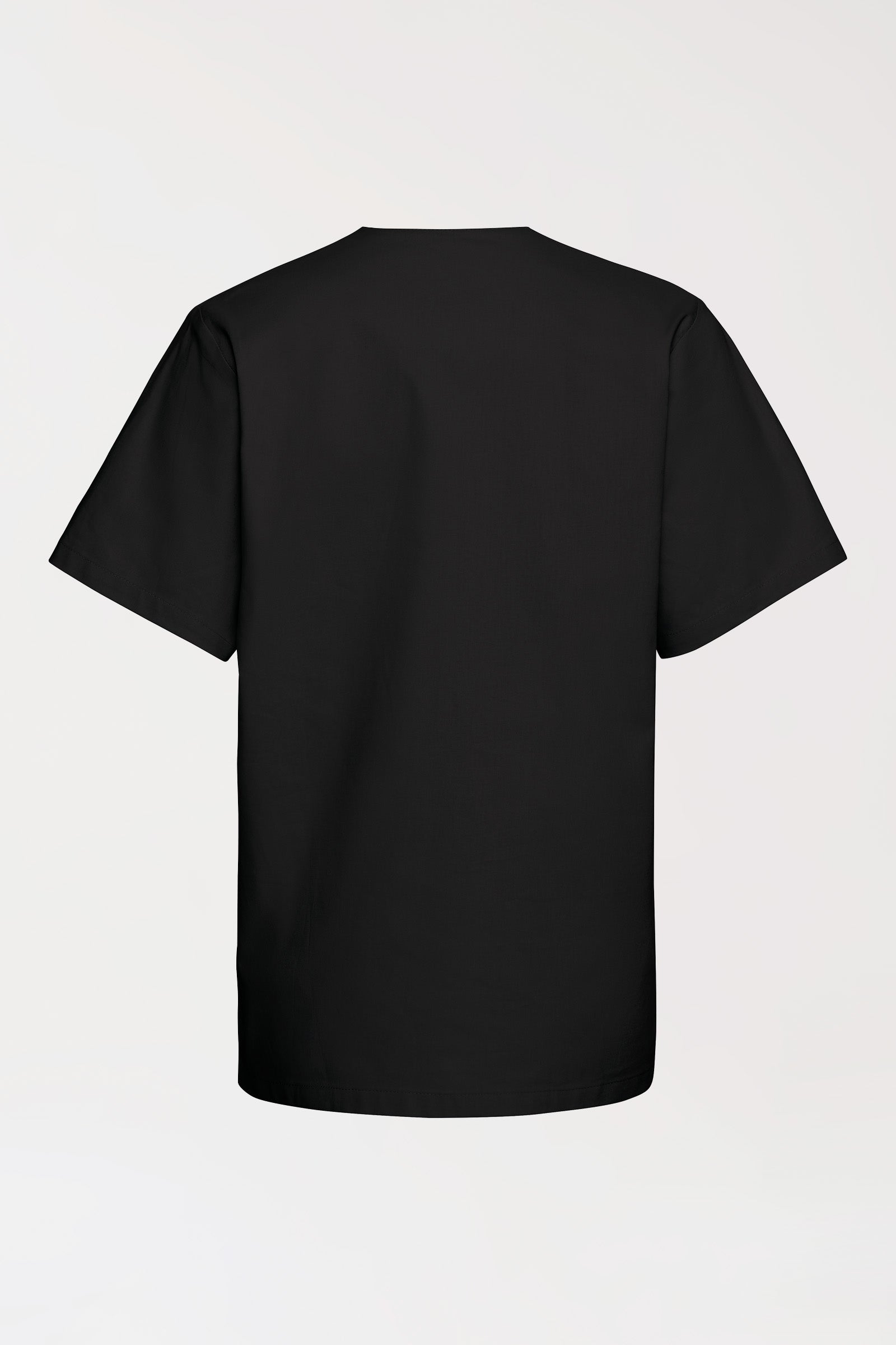 Baumwolle Schlupfkasack Unisex - Doppelpack schwarz, Rückansicht