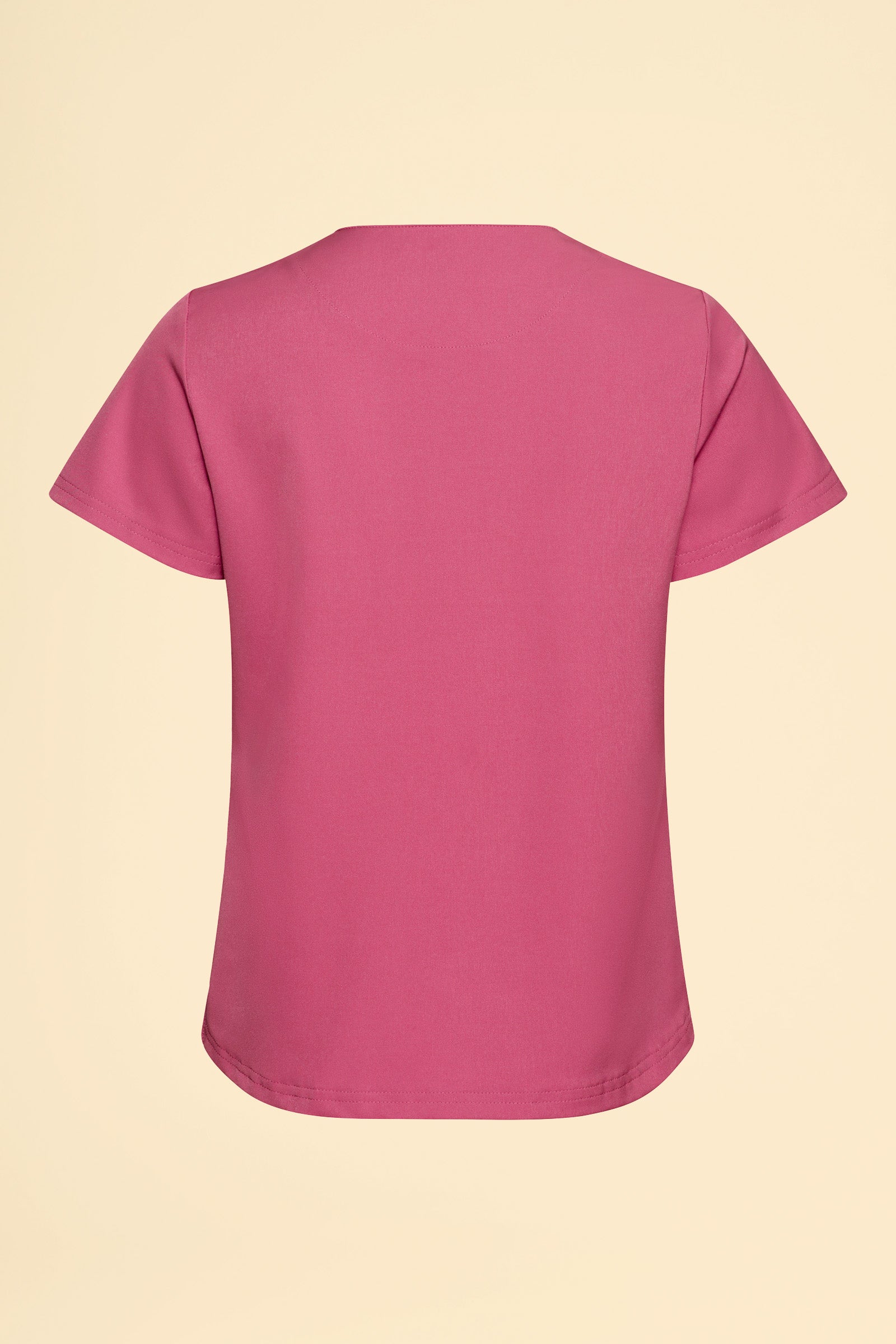 KAERE Shirt Damen - Rundhalsausschnitt rosenholz, Rückansicht