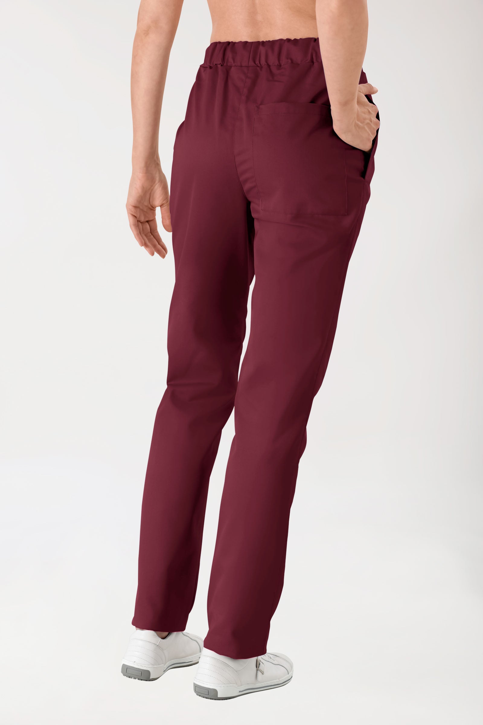 JUST STRONG Hose Unisex - Gummibund bordeaux