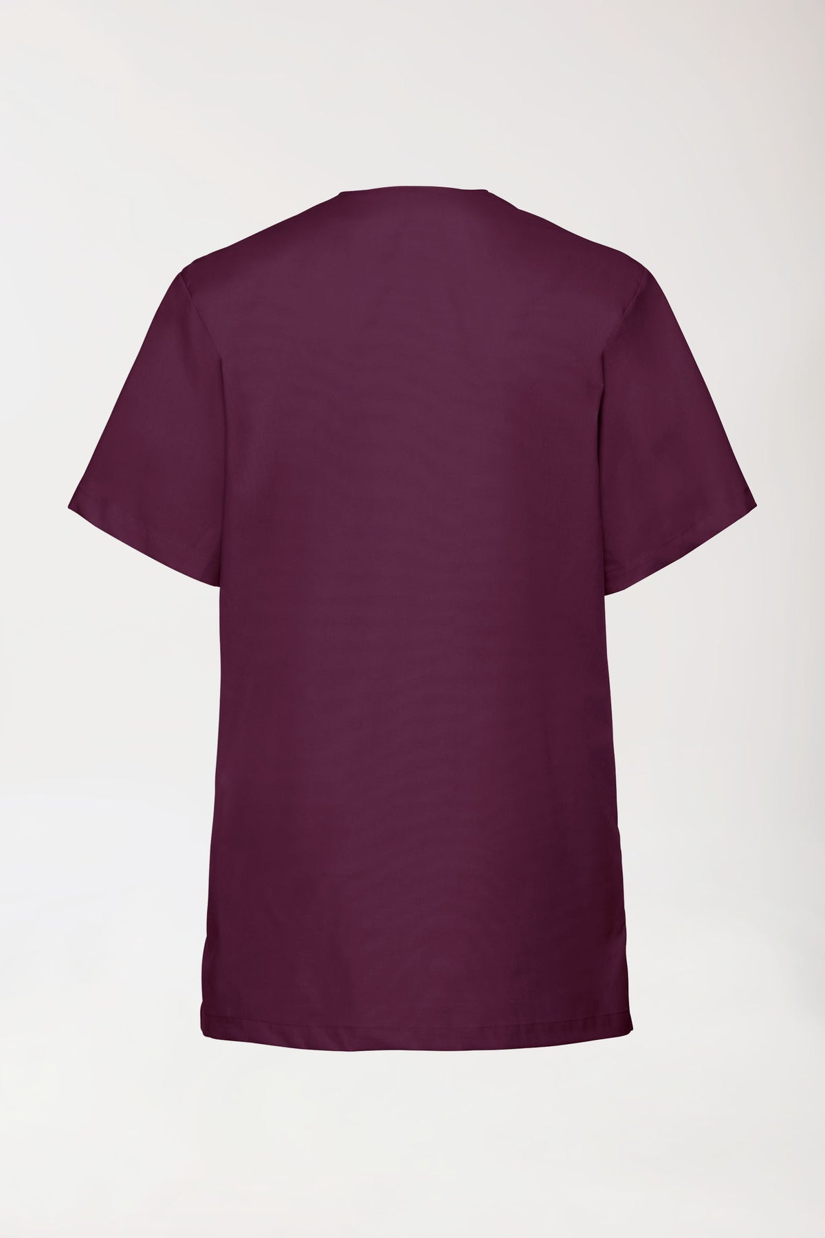 Stretch Schlupfkasack Unisex - V-Ausschnitt pflaume