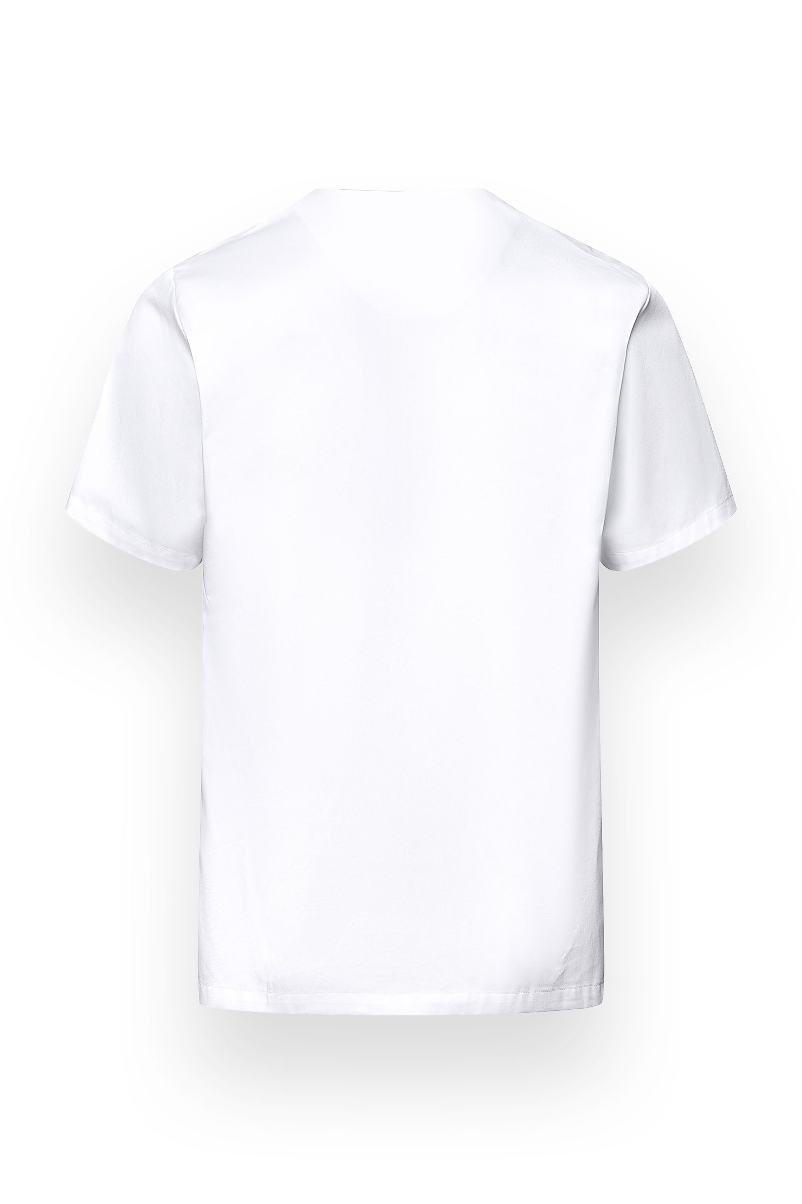 Schlupfkasack Unisex - V-Ausschnitt weiß