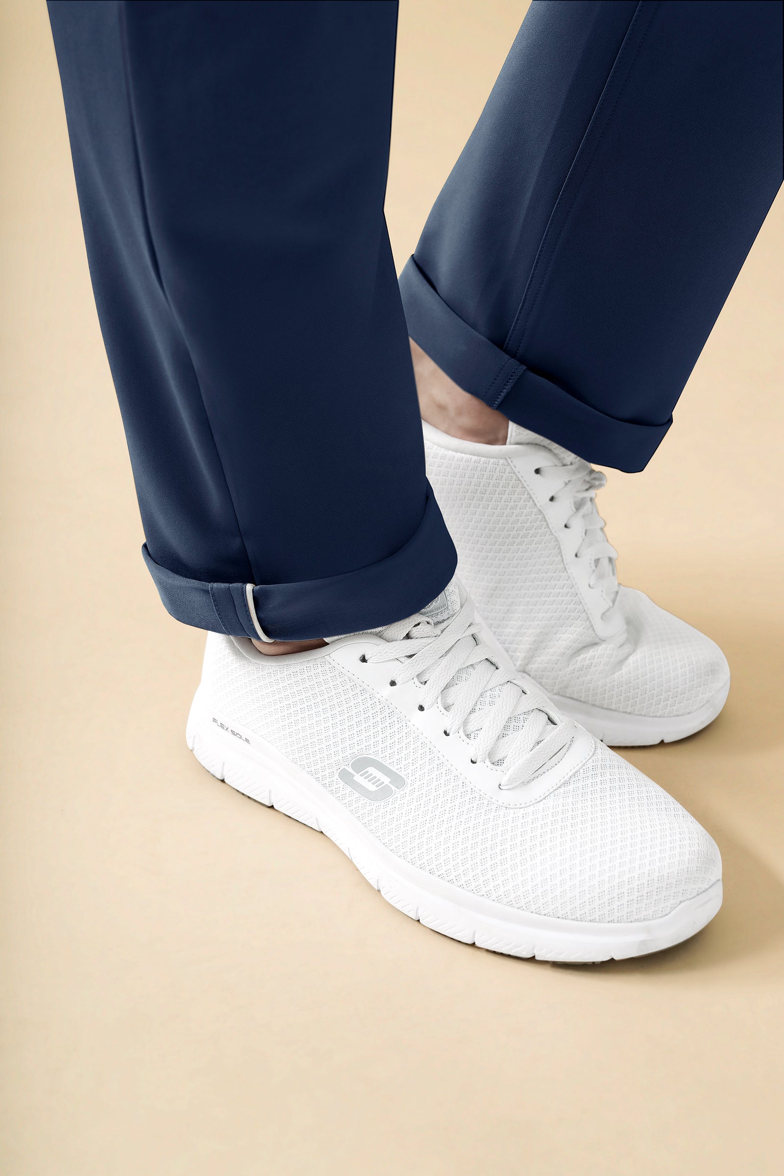 KAERE Hose Herren - 5-Pocket navy