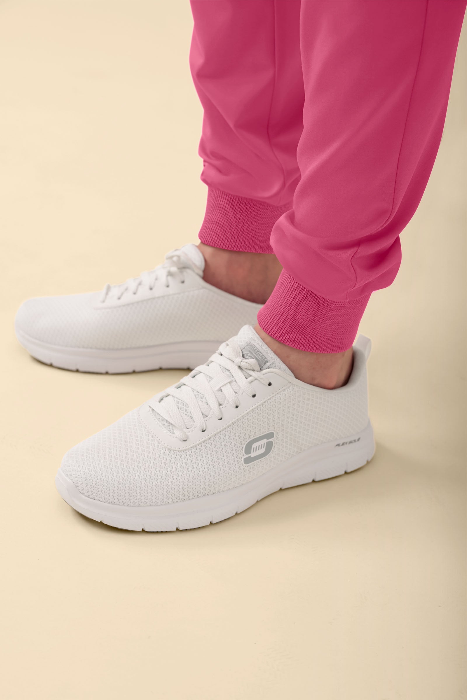 KAERE Hose Herren - Saumbündchen mit Beintaschen rosenholz