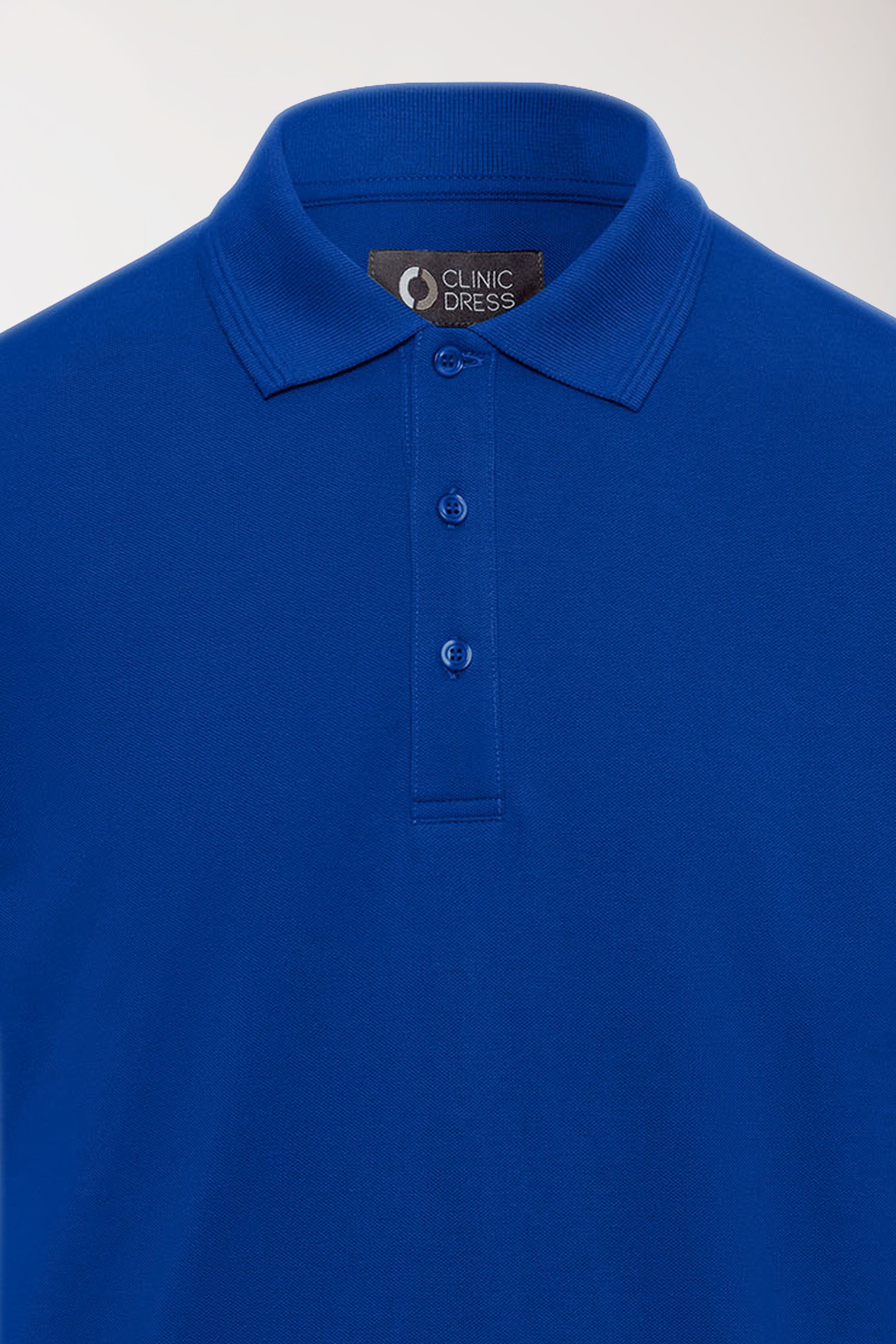 COMFY FLEX Stretch Shirt Herren - Polokragen königsblau