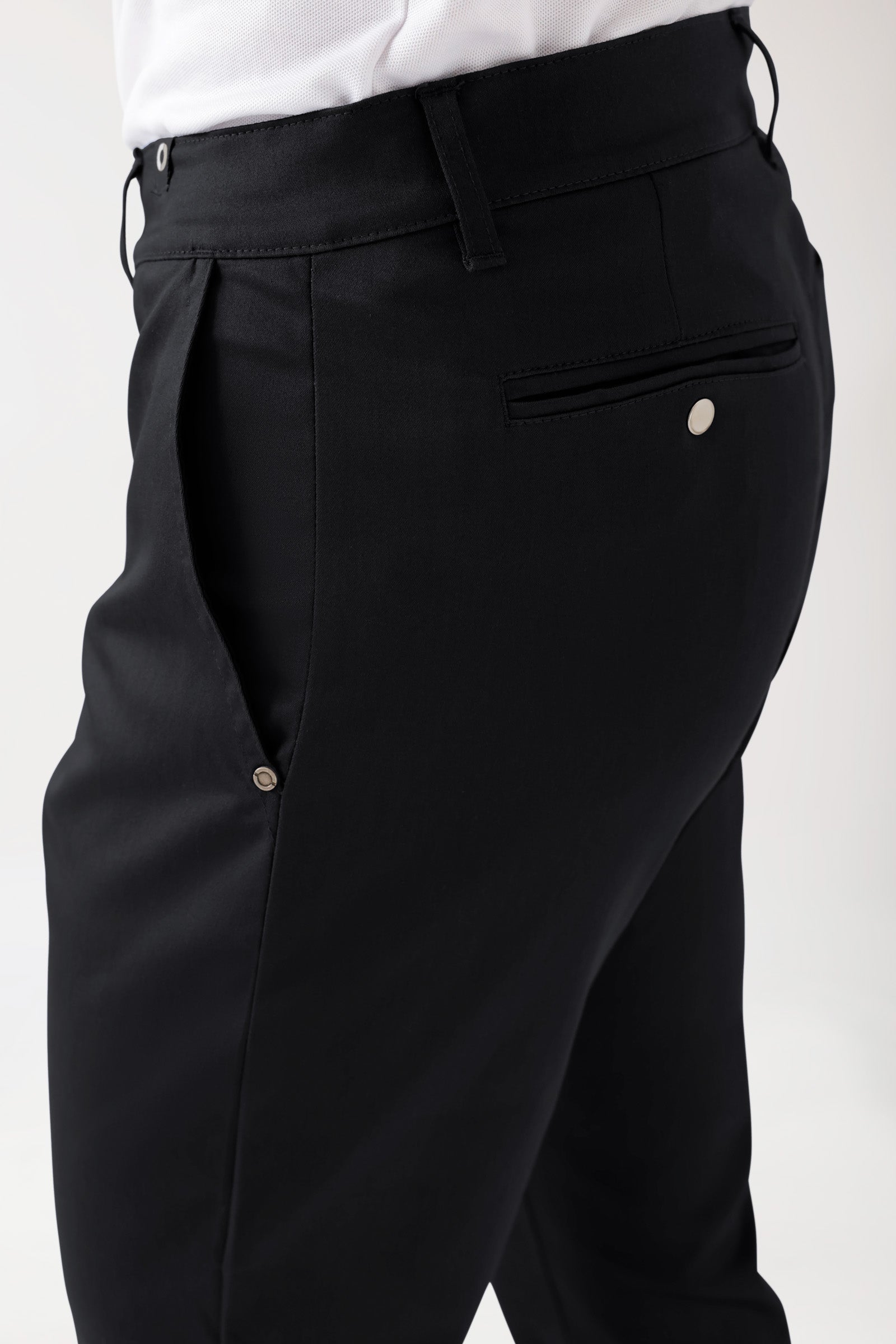 COMFY FLEX Hose Herren - Chino Style schwarz