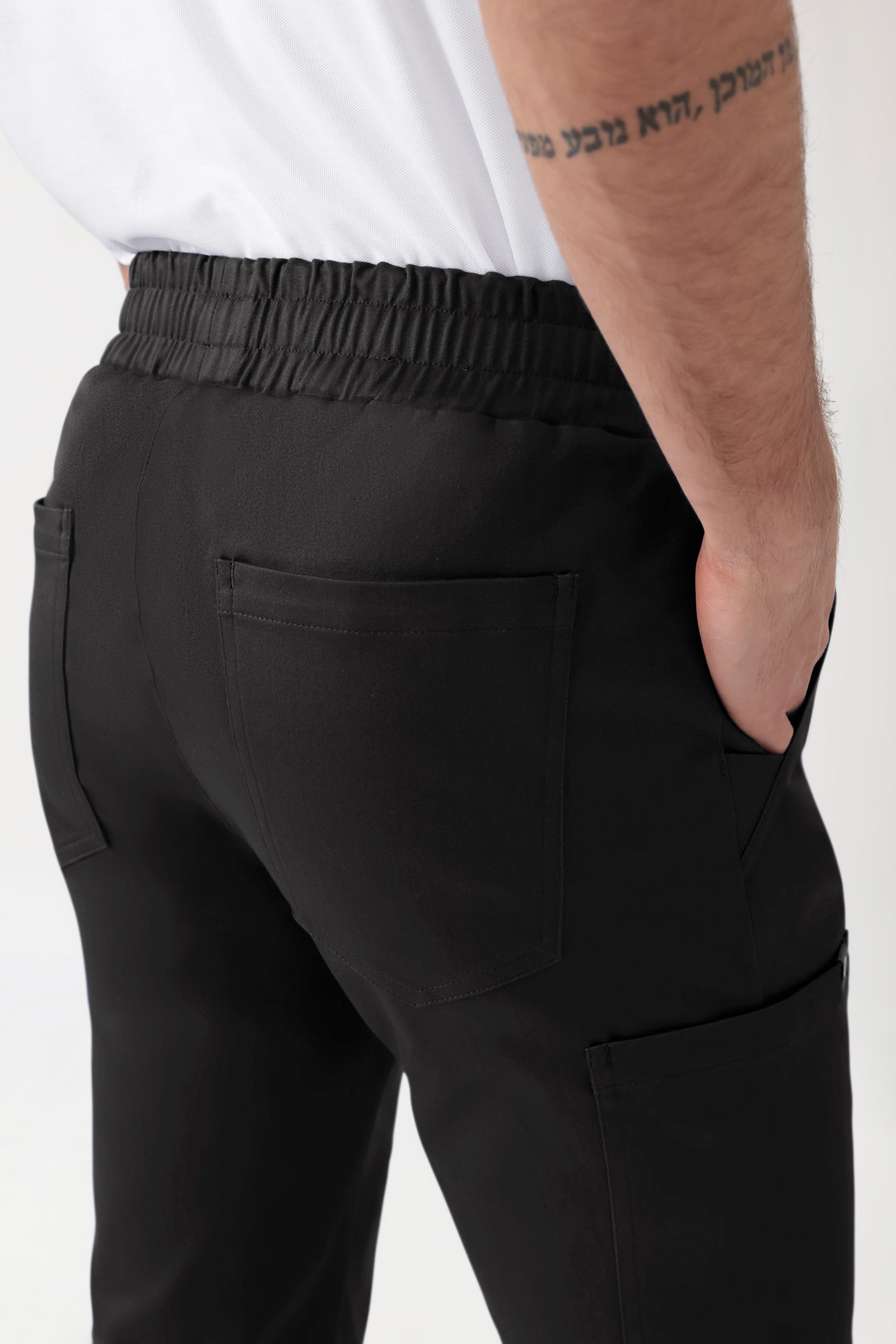 COMFY FLEX Stretch Hose Unisex - 7/8 Länge schwarz