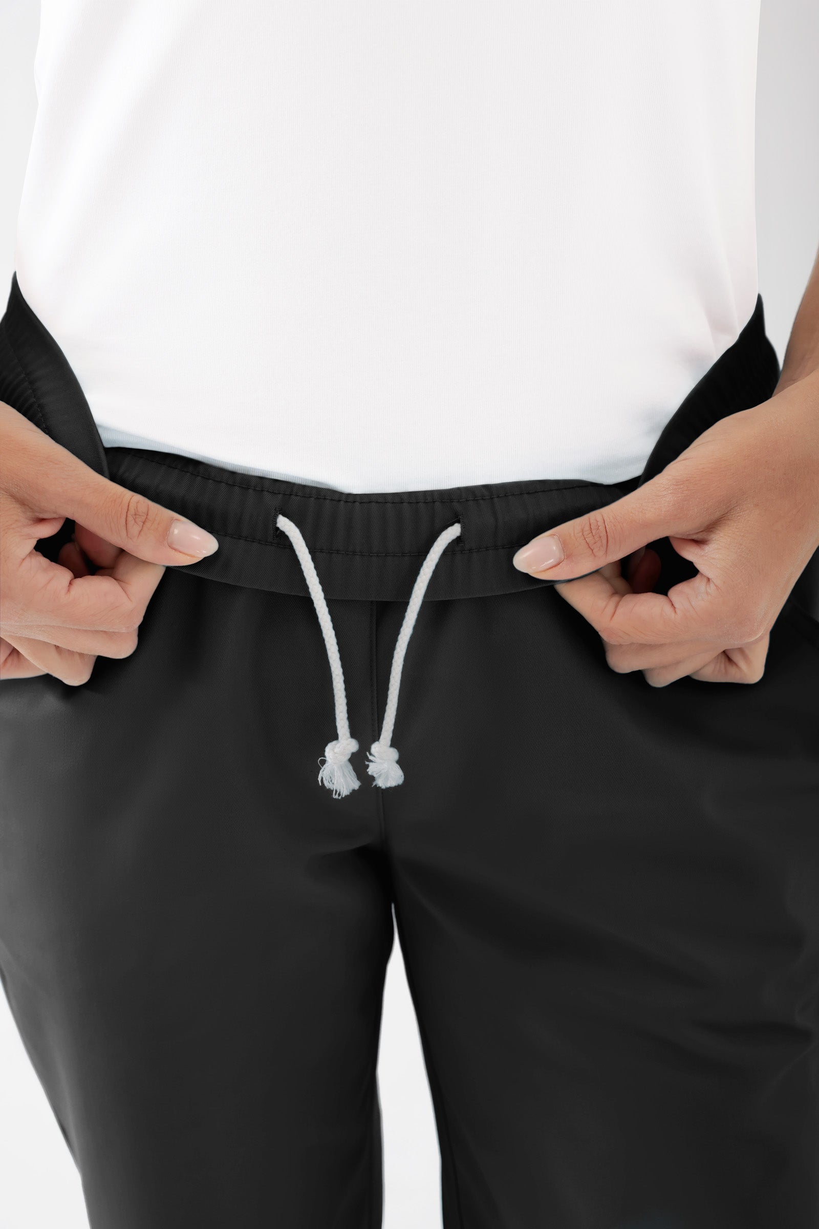 JUST STRONG Hose Damen - Gummibund schwarz