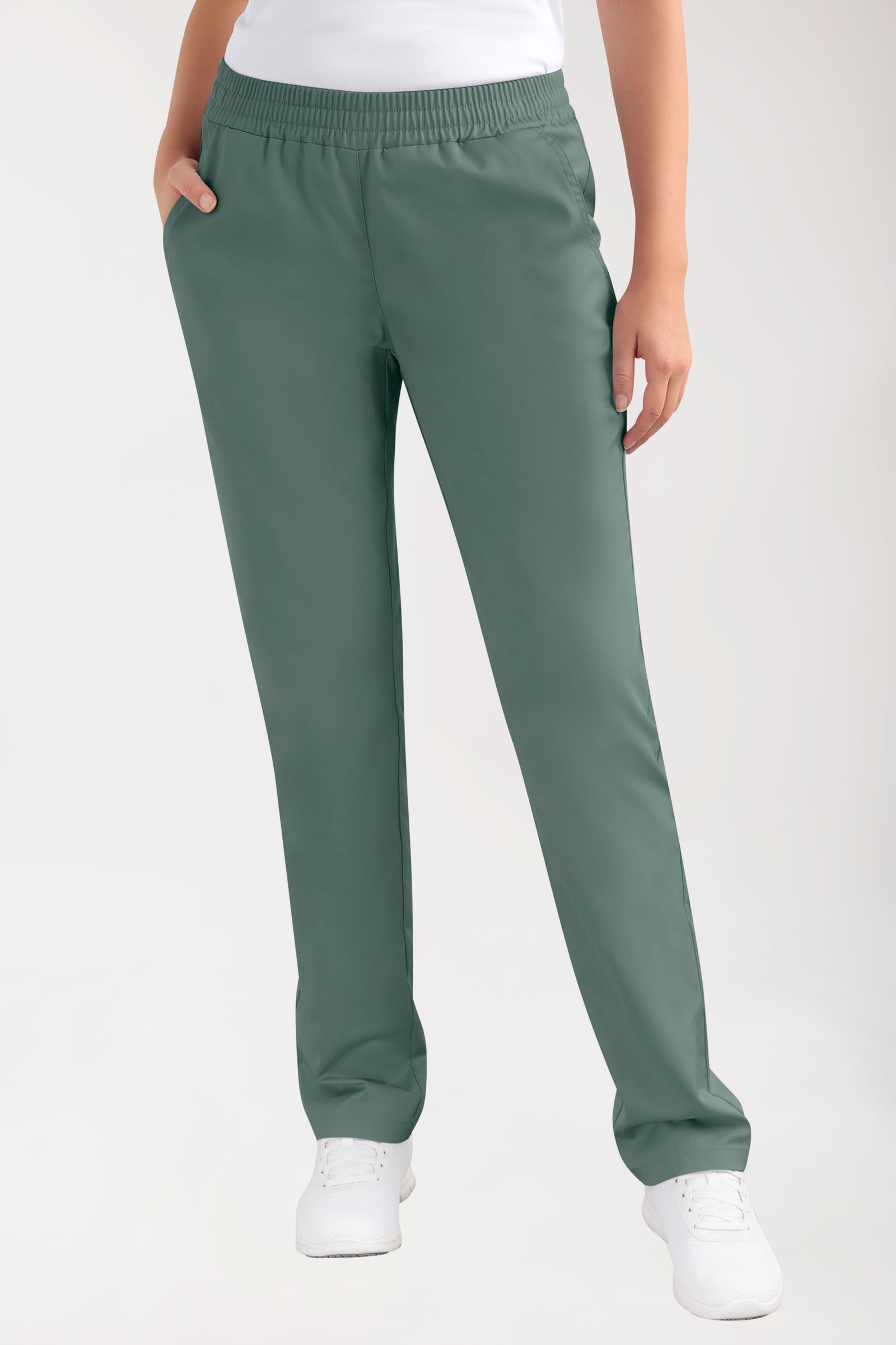 CORE Hose Damen - leicht vertiefter Bund dunkelgrün