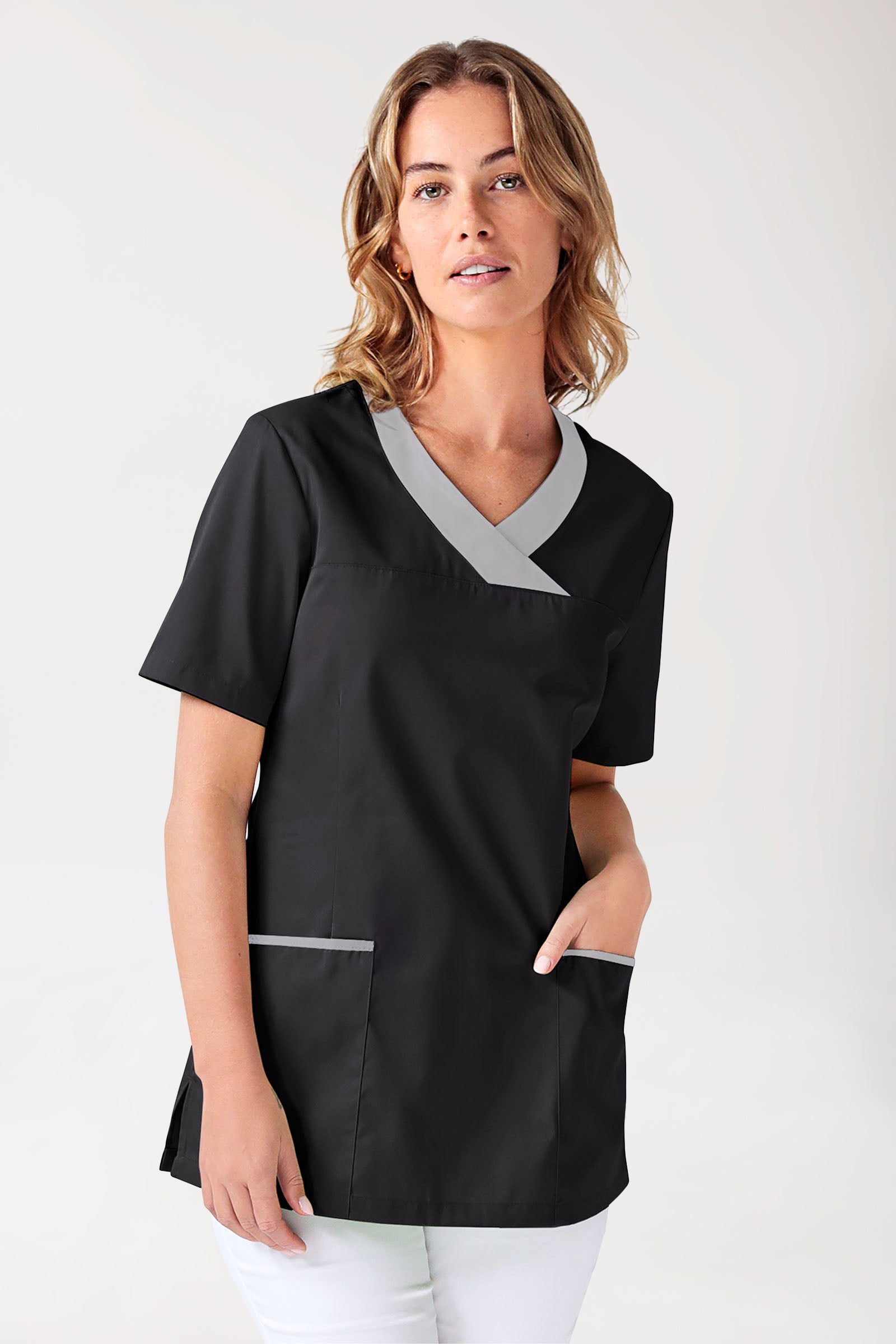 CORE Schlupfkasack Damen schwarz/grau