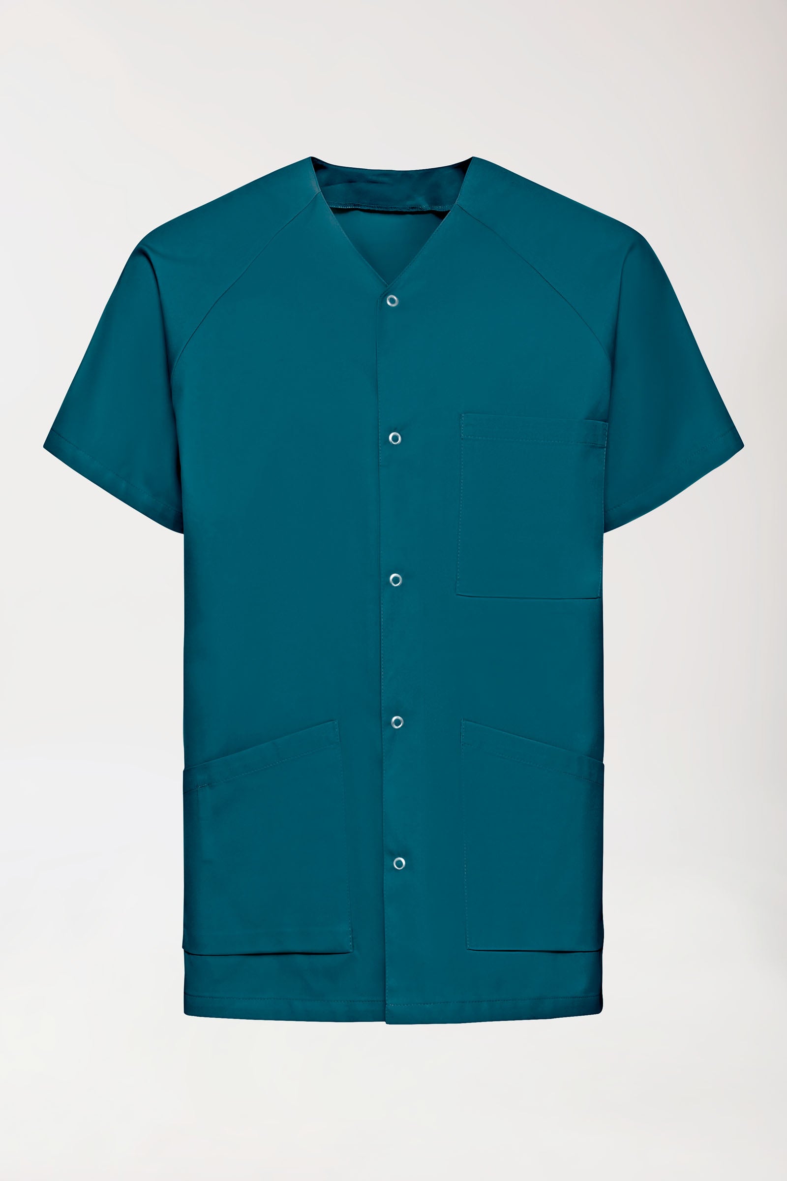 DER Kasack-Kasack Herren - durchgeknöpft petrol